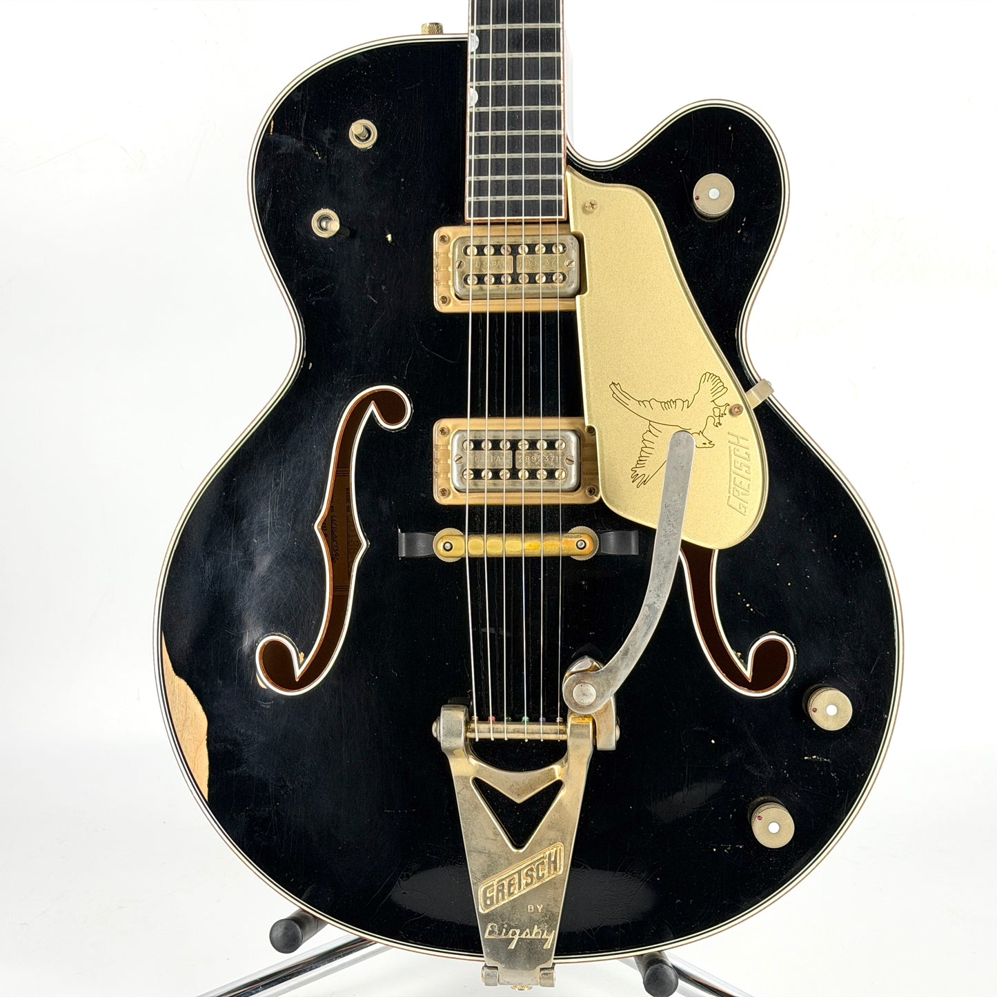 2016 Gretsch Custom Shop Stephen Stern Masterbuilt Black Falcon Relic - G6136-CS