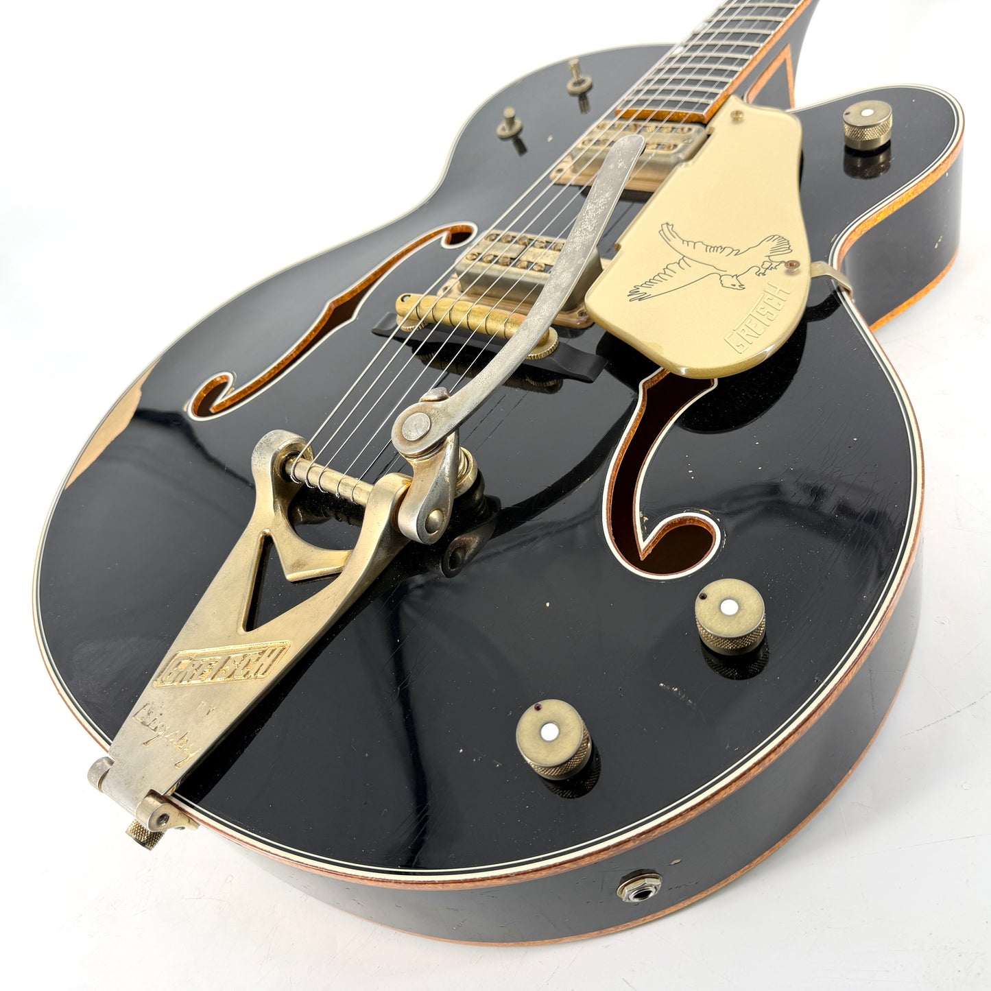 2016 Gretsch Custom Shop Stephen Stern Masterbuilt Black Falcon Relic - G6136-CS