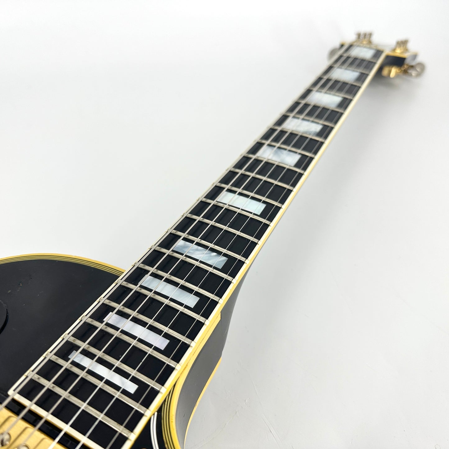 1999 Gibson Custom Shop Historic '57 Les Paul Custom Black Beauty with Bigsby - Ebony