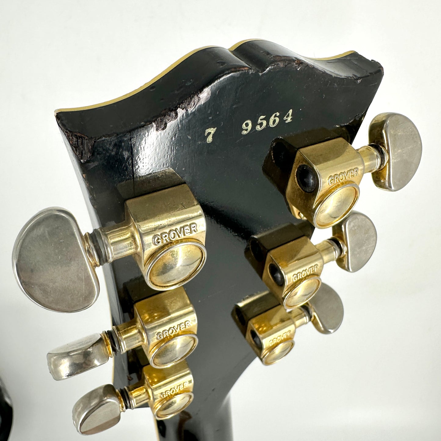 1999 Gibson Custom Shop Historic '57 Les Paul Custom Black Beauty with Bigsby - Ebony