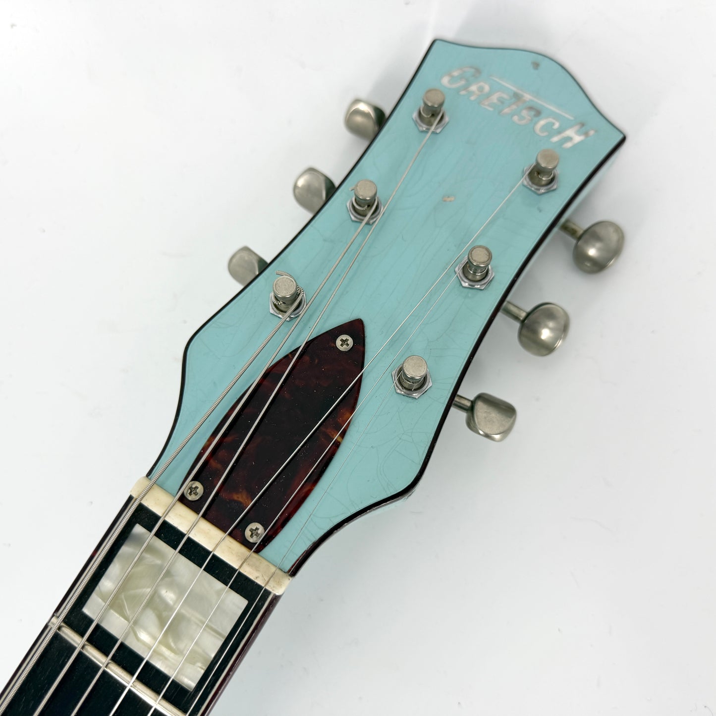 2023 Gretsch Custom Shop Masterbuilt Chad Henrichsen G6128-CS Duo Jet Heavy Relic - Motor City Blue