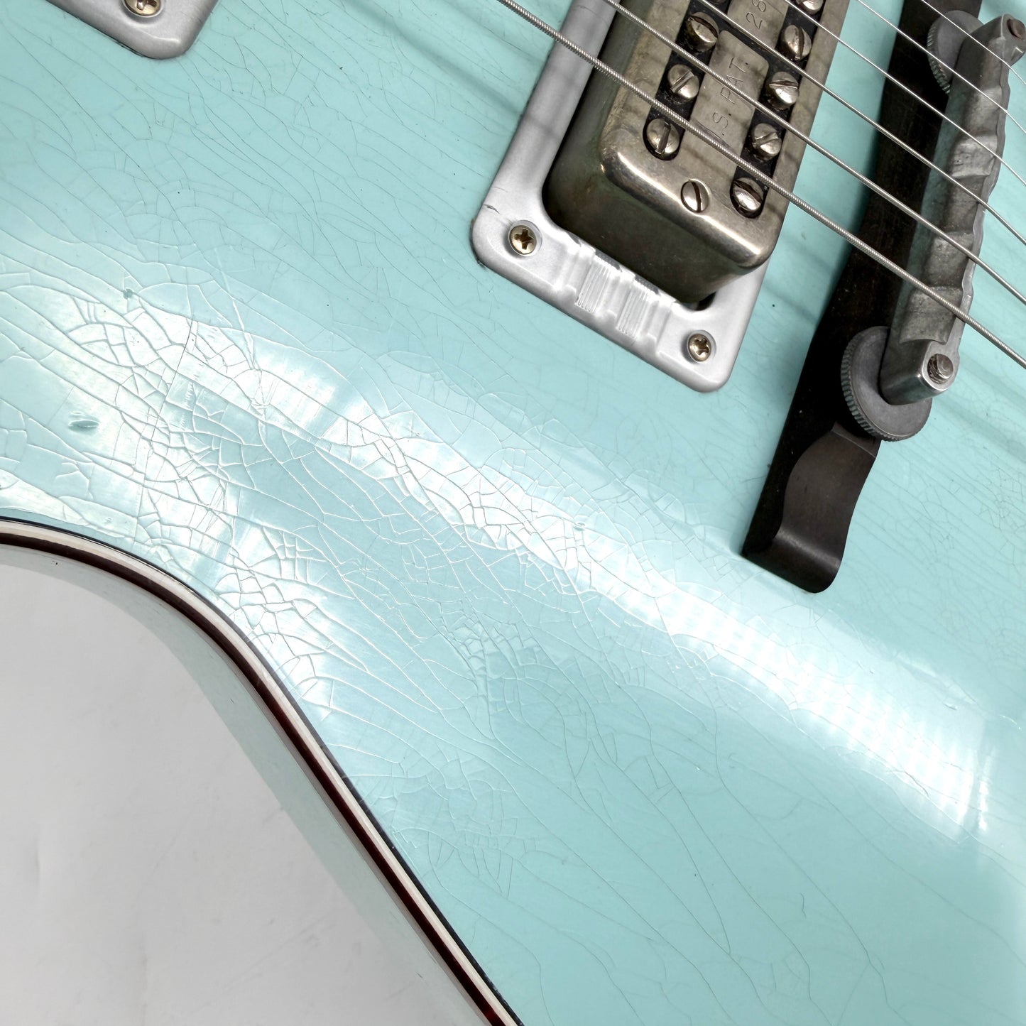 2023 Gretsch Custom Shop Masterbuilt Chad Henrichsen G6128-CS Duo Jet Heavy Relic - Motor City Blue