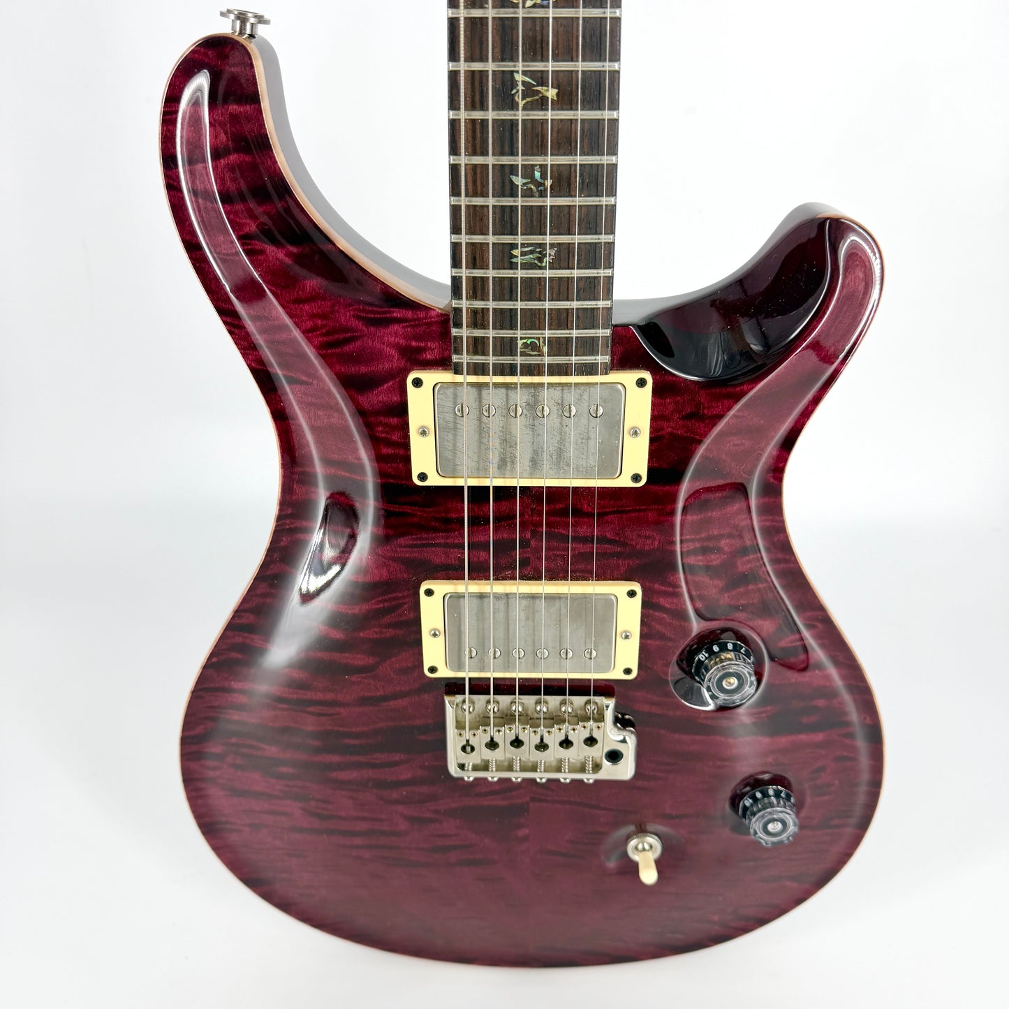 2008 PRS Limited Edition 57/08 Custom 24 10-Top - Cranberry Quilt
