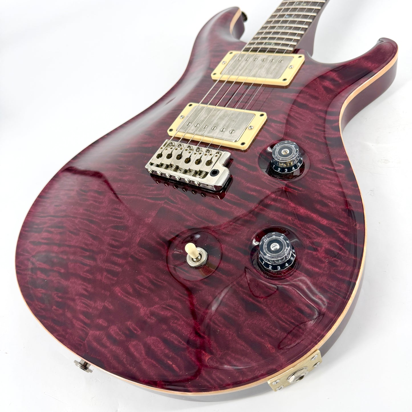 2008 PRS Limited Edition 57/08 Custom 24 10-Top - Cranberry Quilt