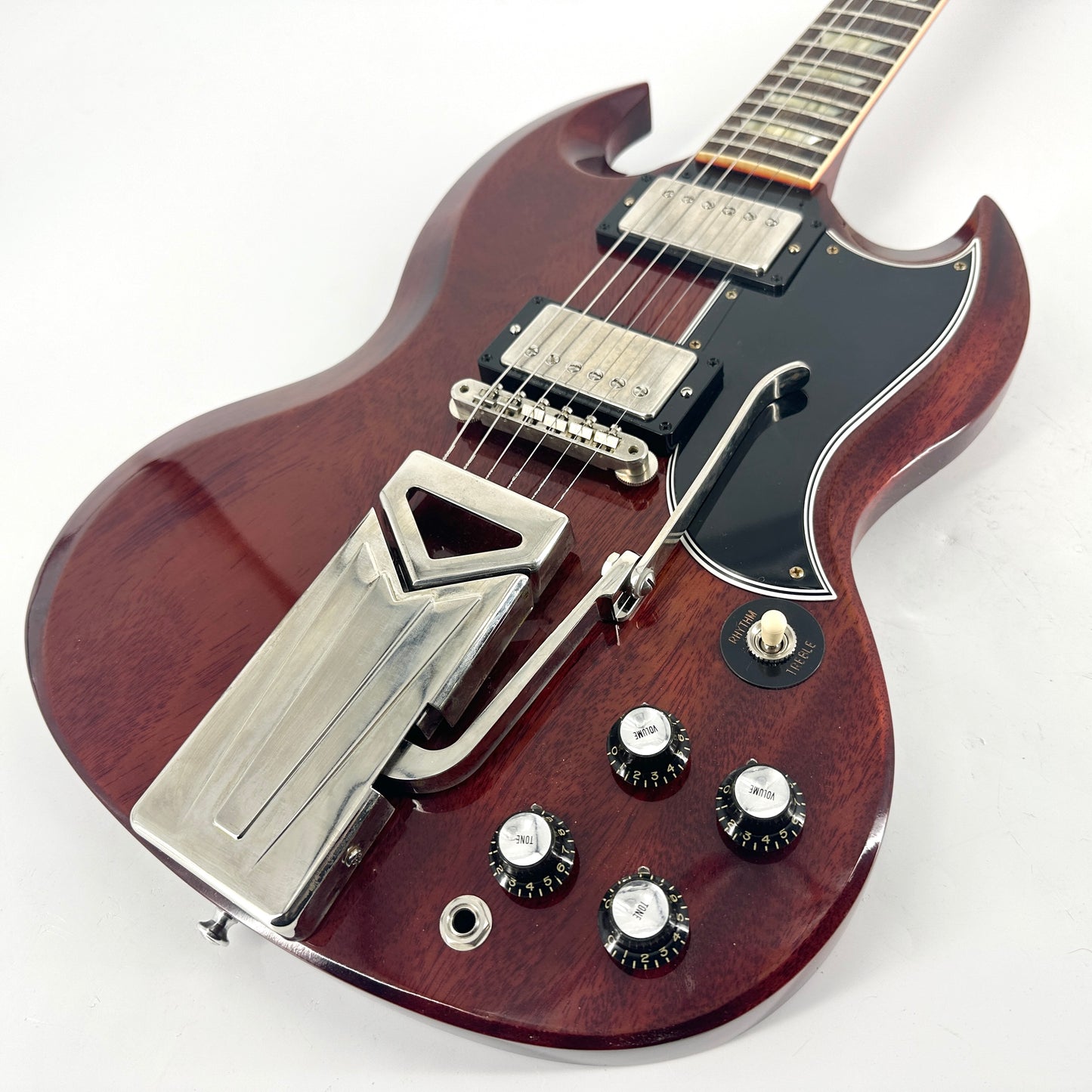 2021 Gibson Custom Shop 60th Anniversary 1961 Les Paul SG Standard w/ Sideways Vibrola - Cherry VOS