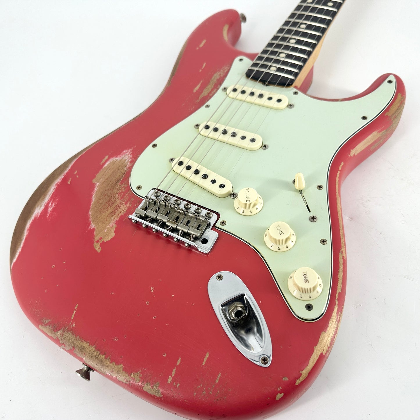 2017 Fender Custom Shop Dennis Galuszka Masterbuilt ’60s Stratocaster Relic - Fiesta Red
