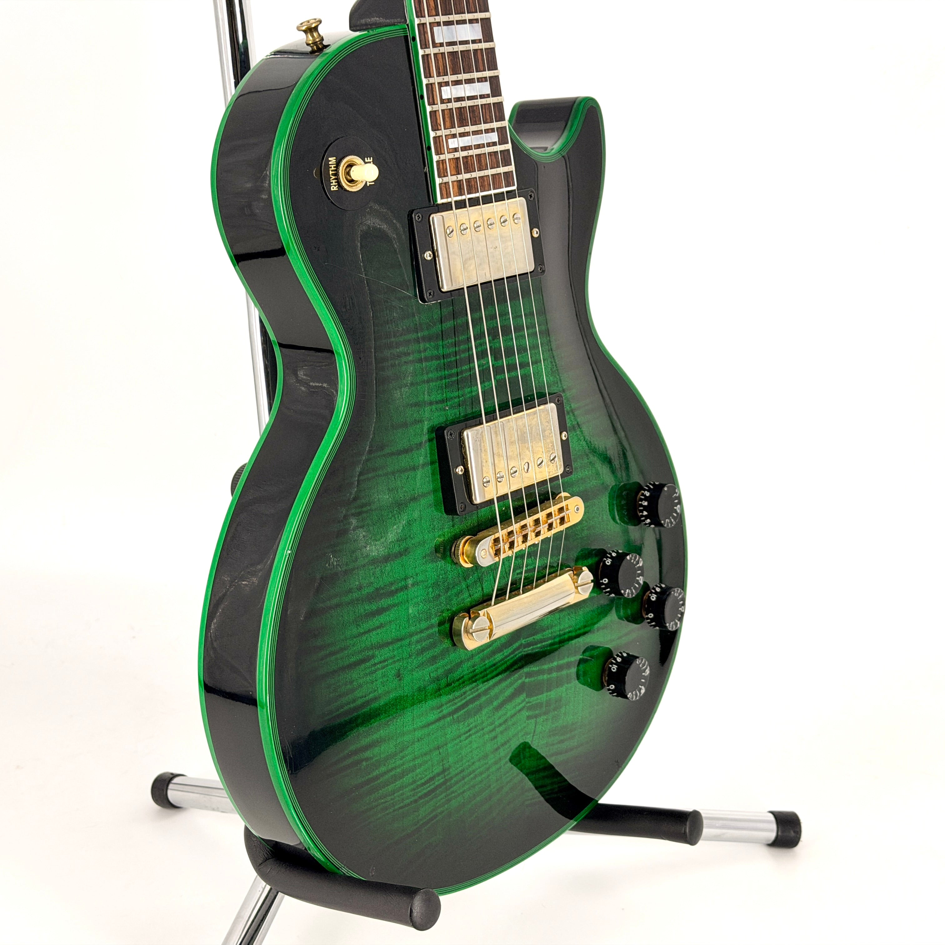2012 Gibson Limited Edition Les Paul Custom – Green Widow – Jordan