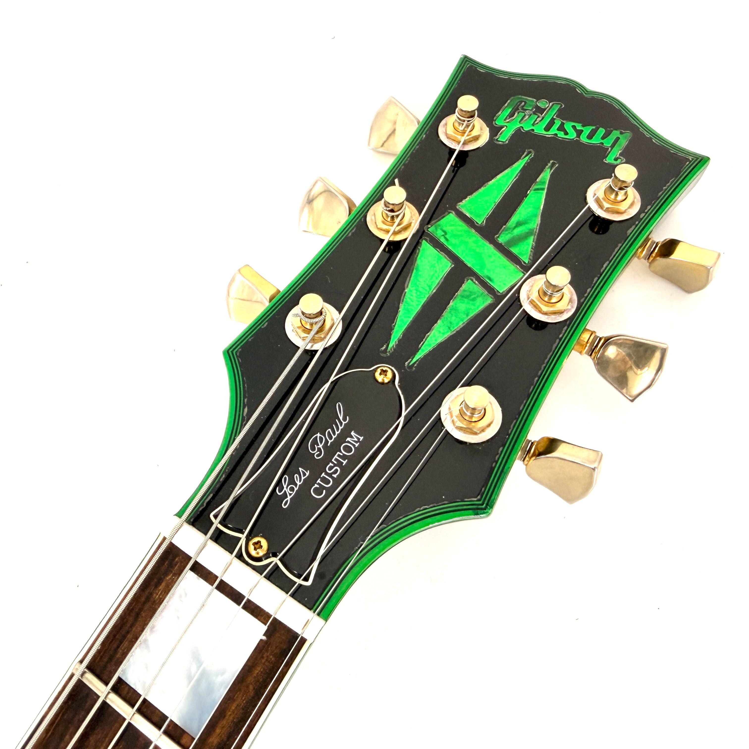 2012 Gibson Limited Edition Les Paul Custom – Green Widow – Jordan 2012 Gibson Limited Edition Les Paul Custom – Green Widow – Jordan