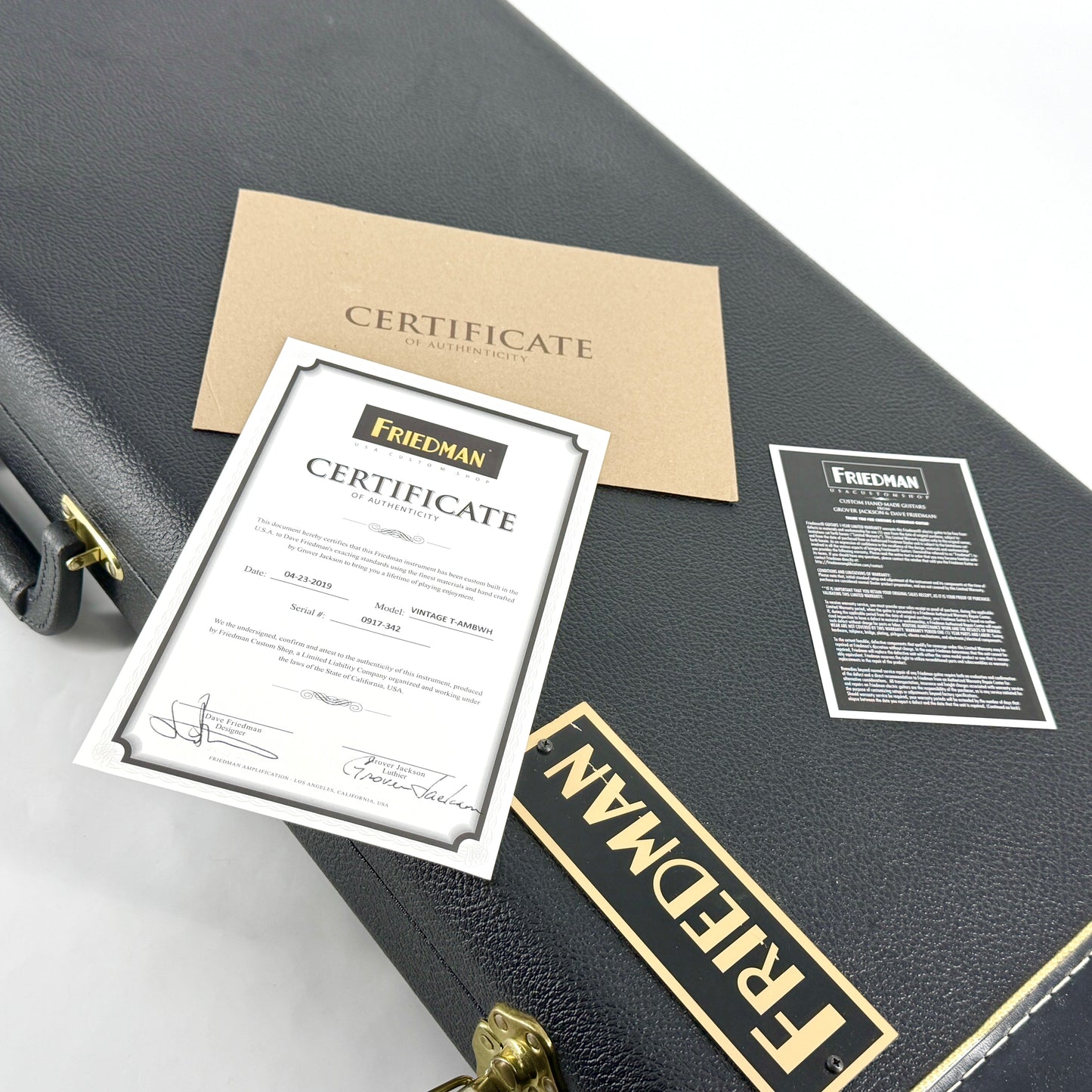 2019 Friedman Vintage T Relic – Black