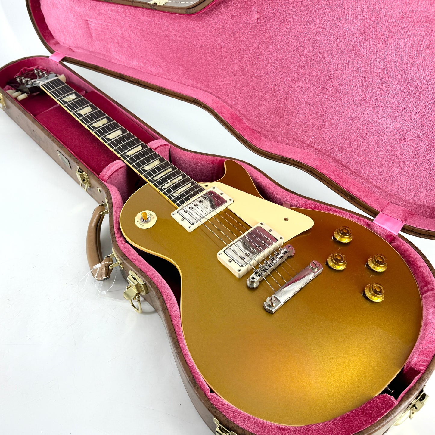2024 Gibson Custom Shop 1957 Les Paul Reissue VOS Darkback R7 - Gold Top