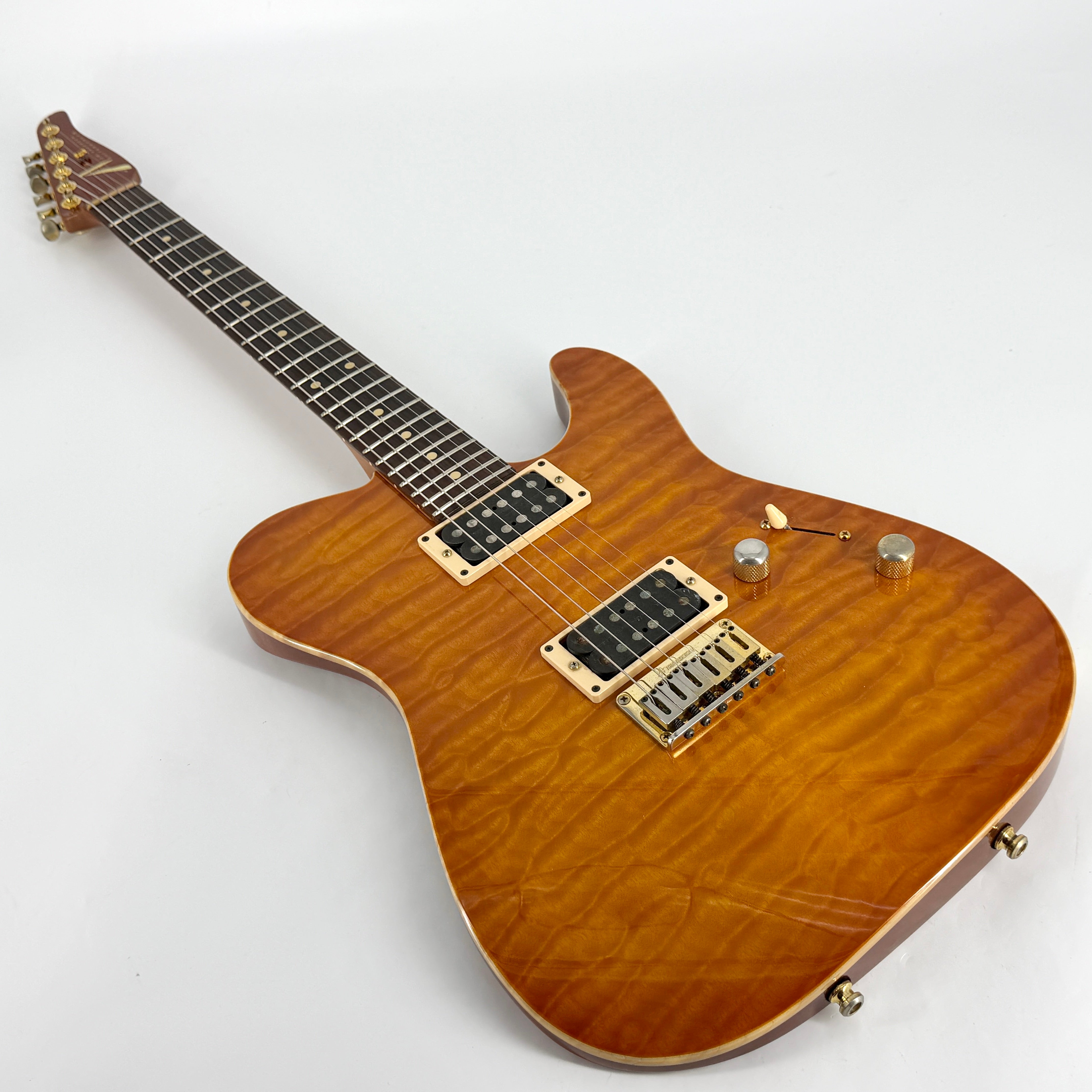 1999 Tom Anderson Cobra Quilt - Translucent Amber Burst – Jordan