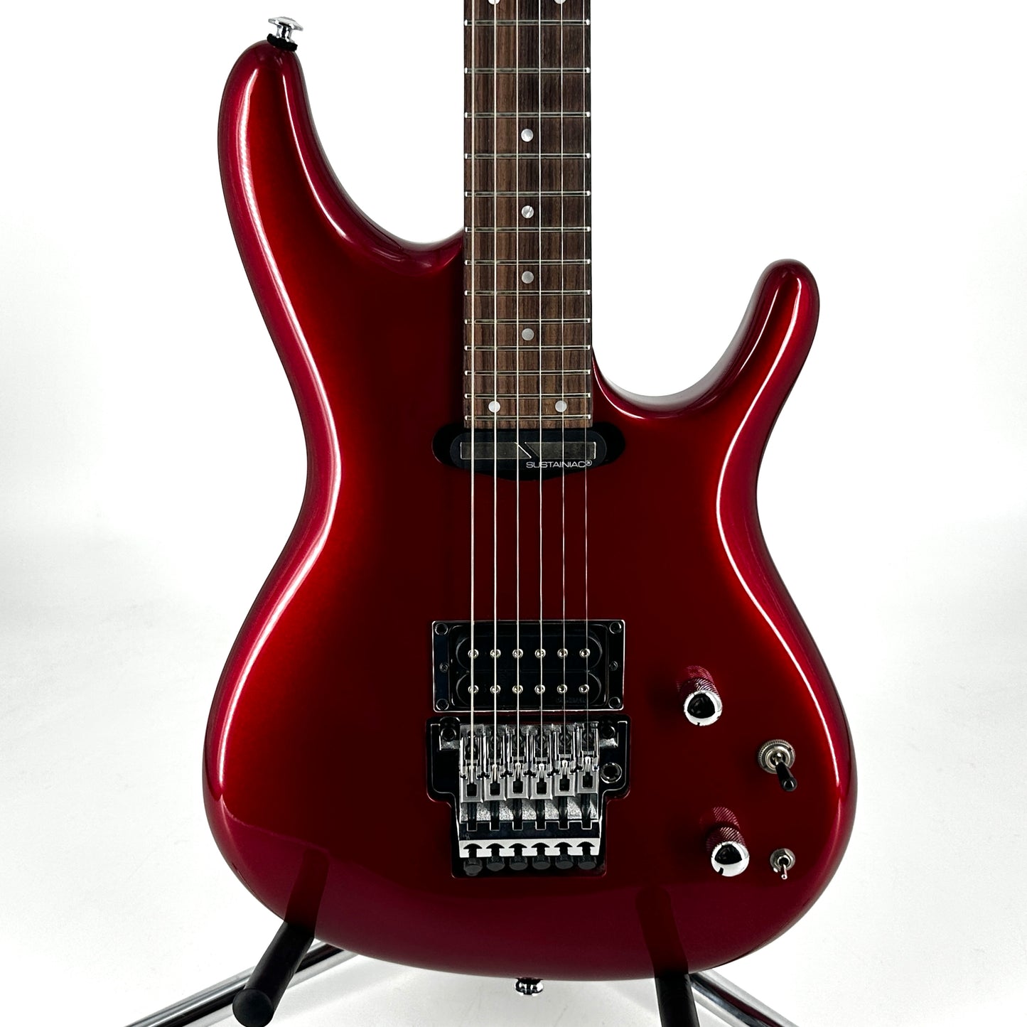 2023 Ibanez JS240PS-CA Joe Satriani Signature Premium - Candy Apple