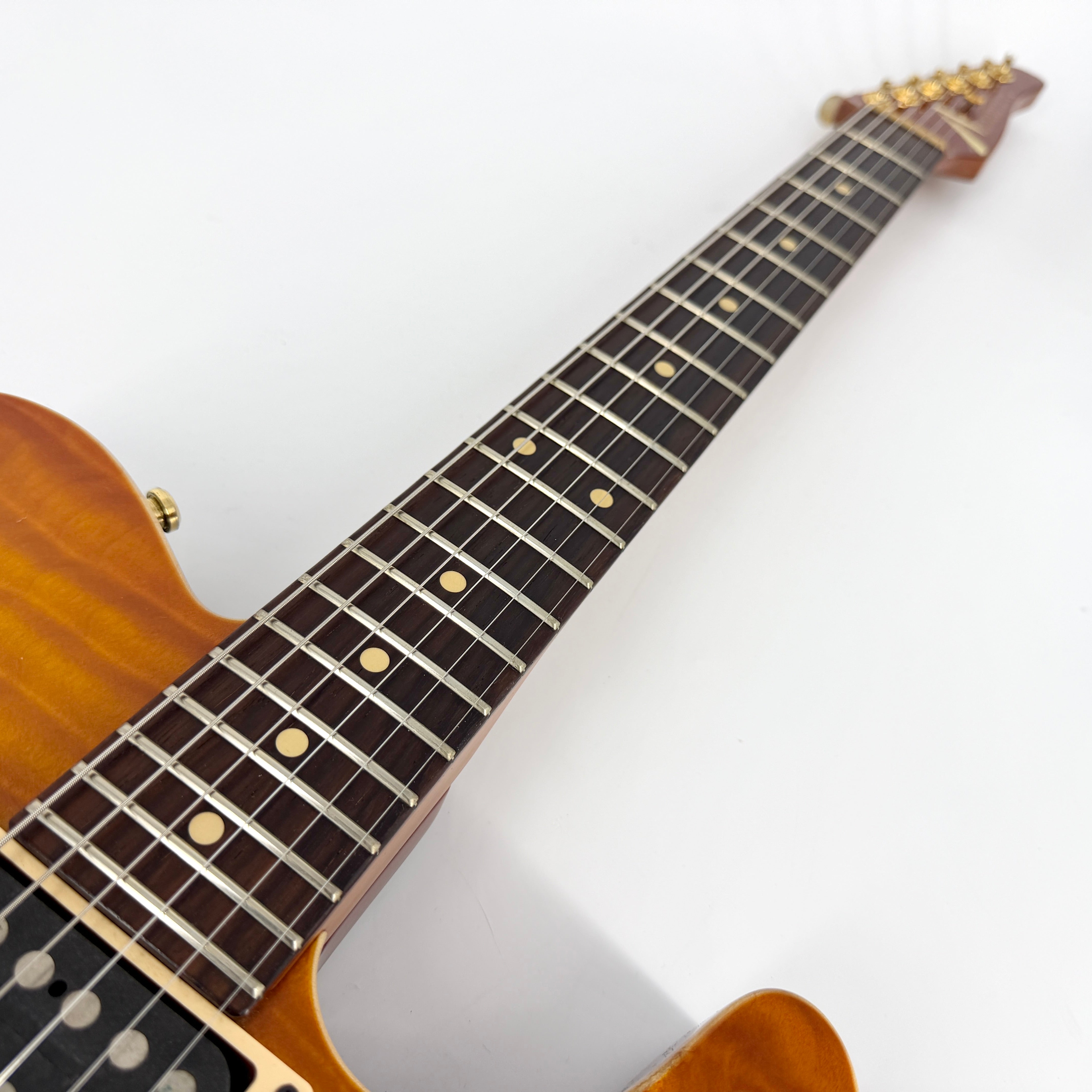 1999 Tom Anderson Cobra Quilt - Translucent Amber Burst – Jordan