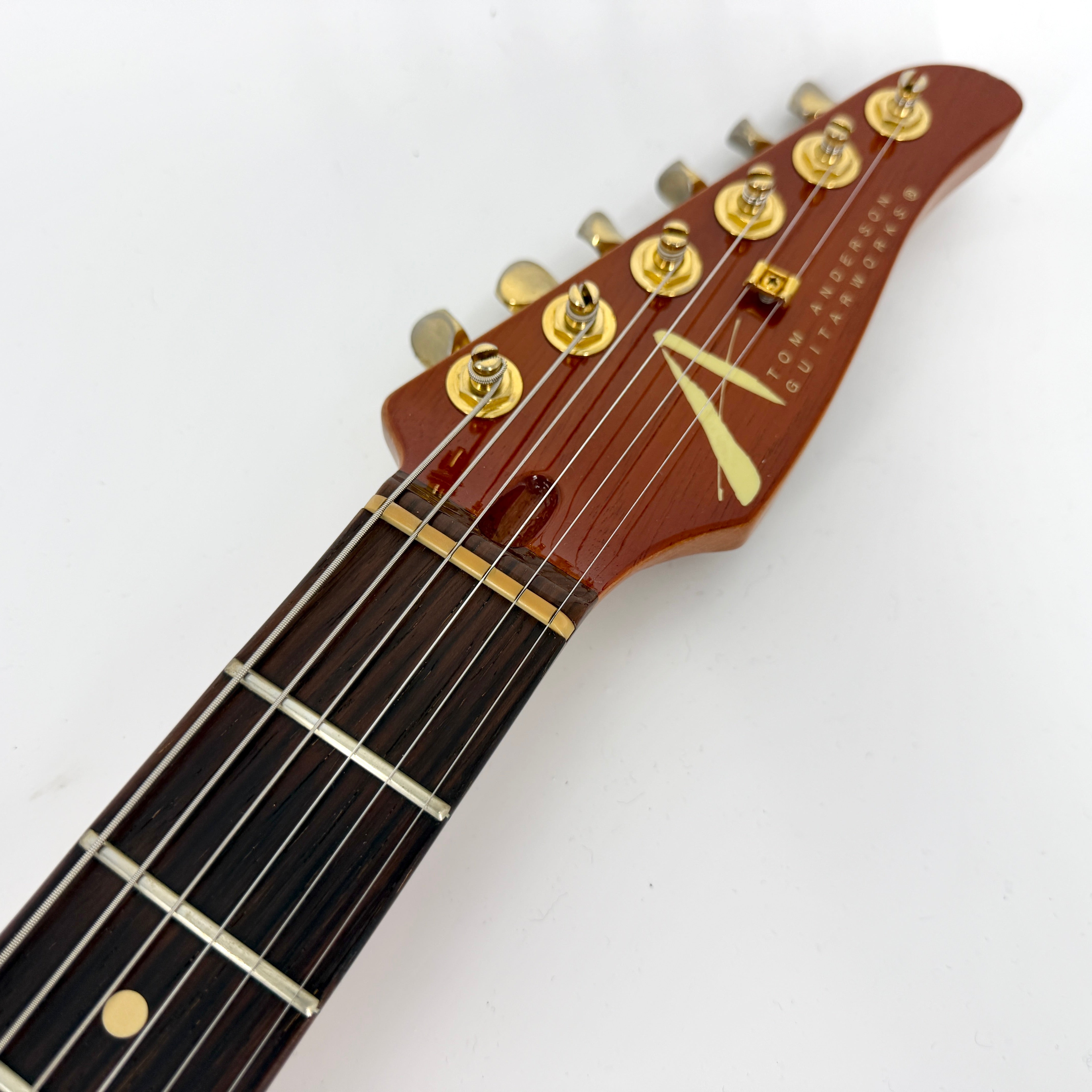 1999 Tom Anderson Cobra Quilt - Translucent Amber Burst – Jordan