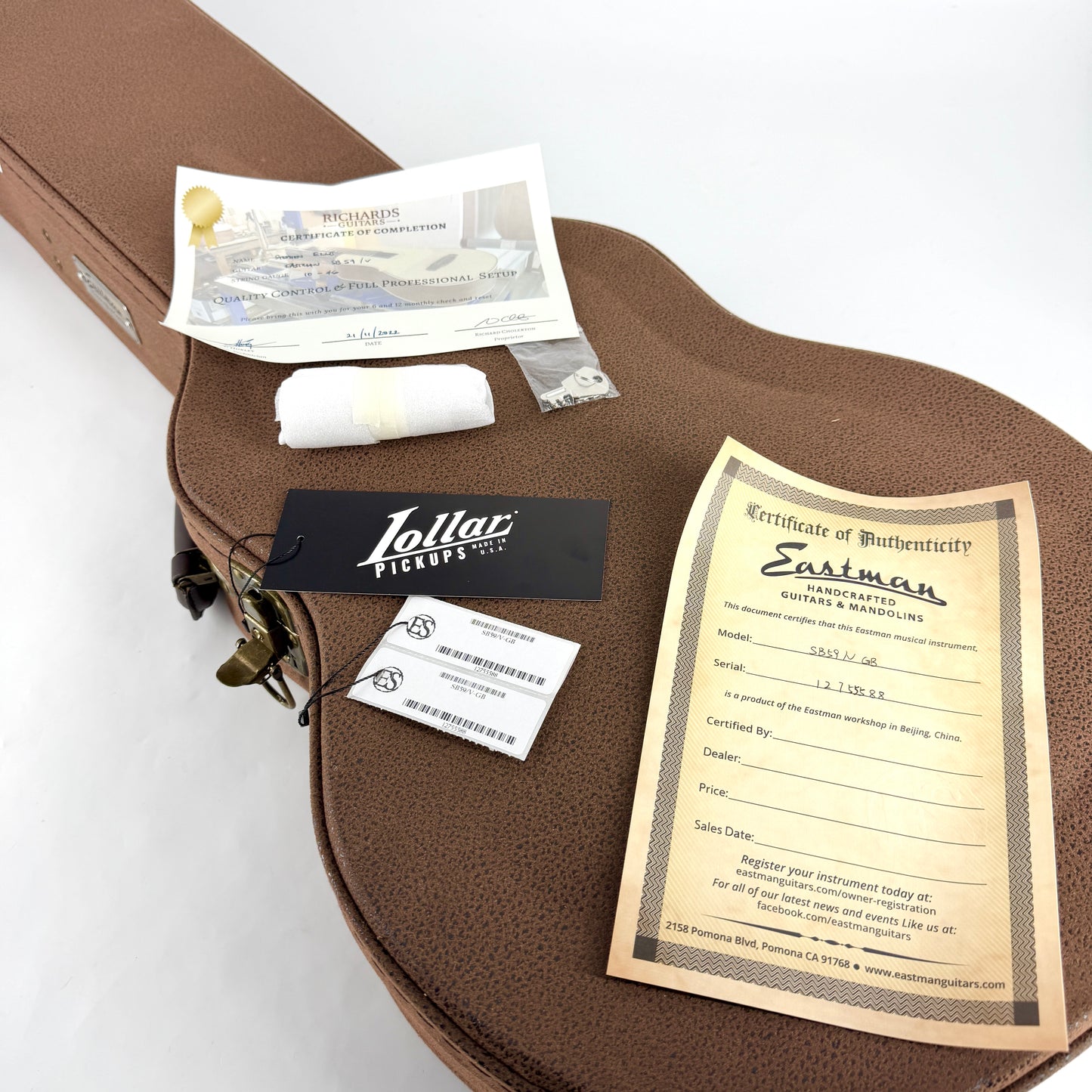 2022 Eastman SB59/V - Goldburst