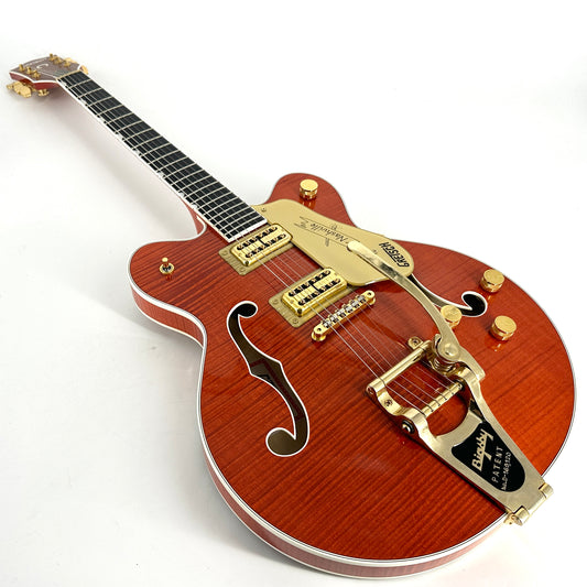 2017 Gretsch G6620TFM Players Edition - Orange Stain