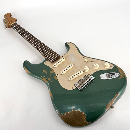 2017 Fender Custom Shop Limited Edition '59 Stratocaster Heavy Relic - Aged Sherwood Green Metallic