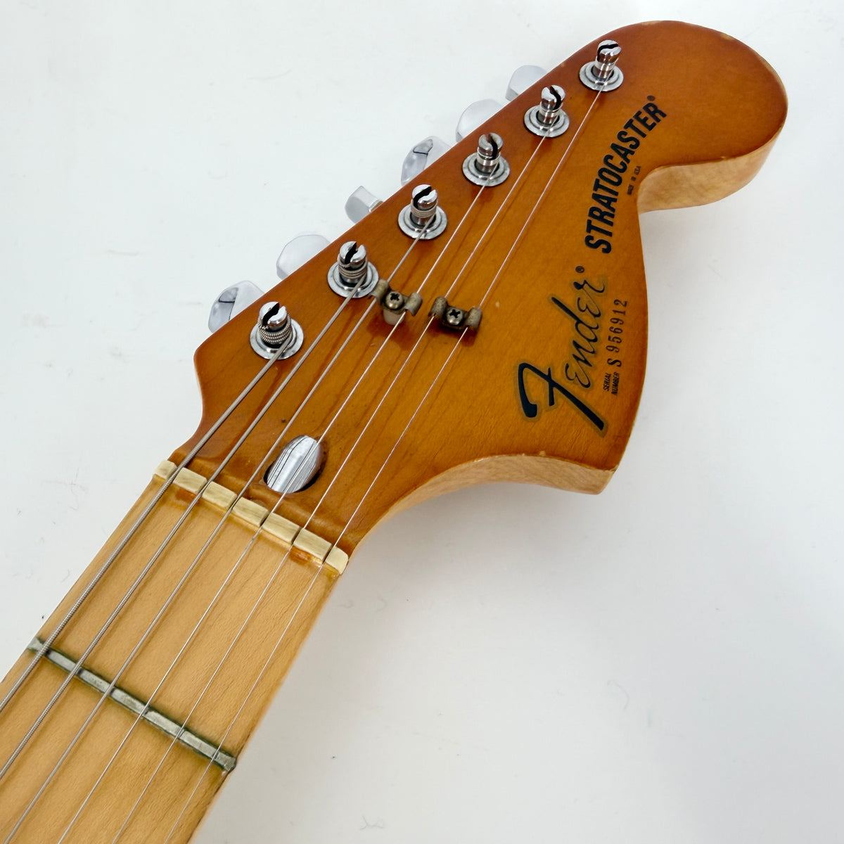1980 Fender American Hardtail Stratocaster – Olympic White