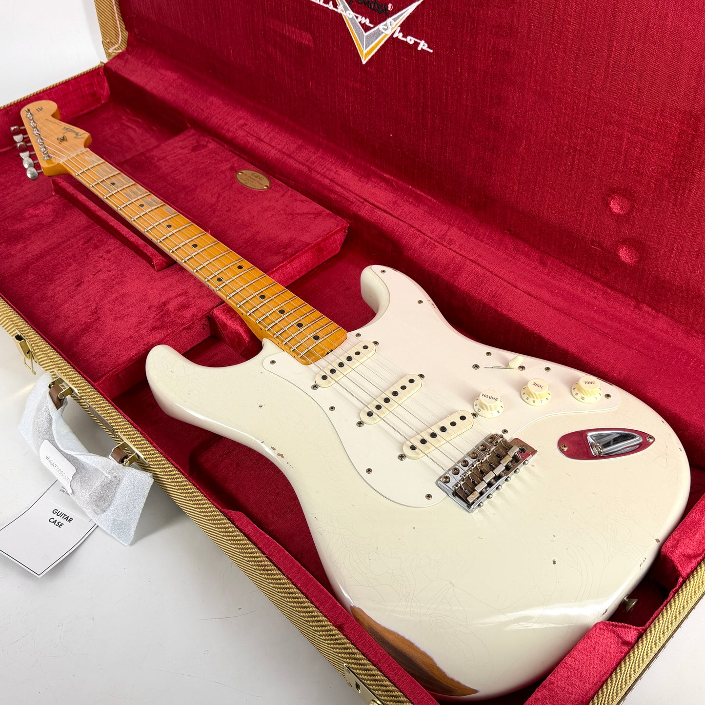 2023 Fender Custom Shop Limited Edition Fat 50s Stratocaster Relic - India Ivory