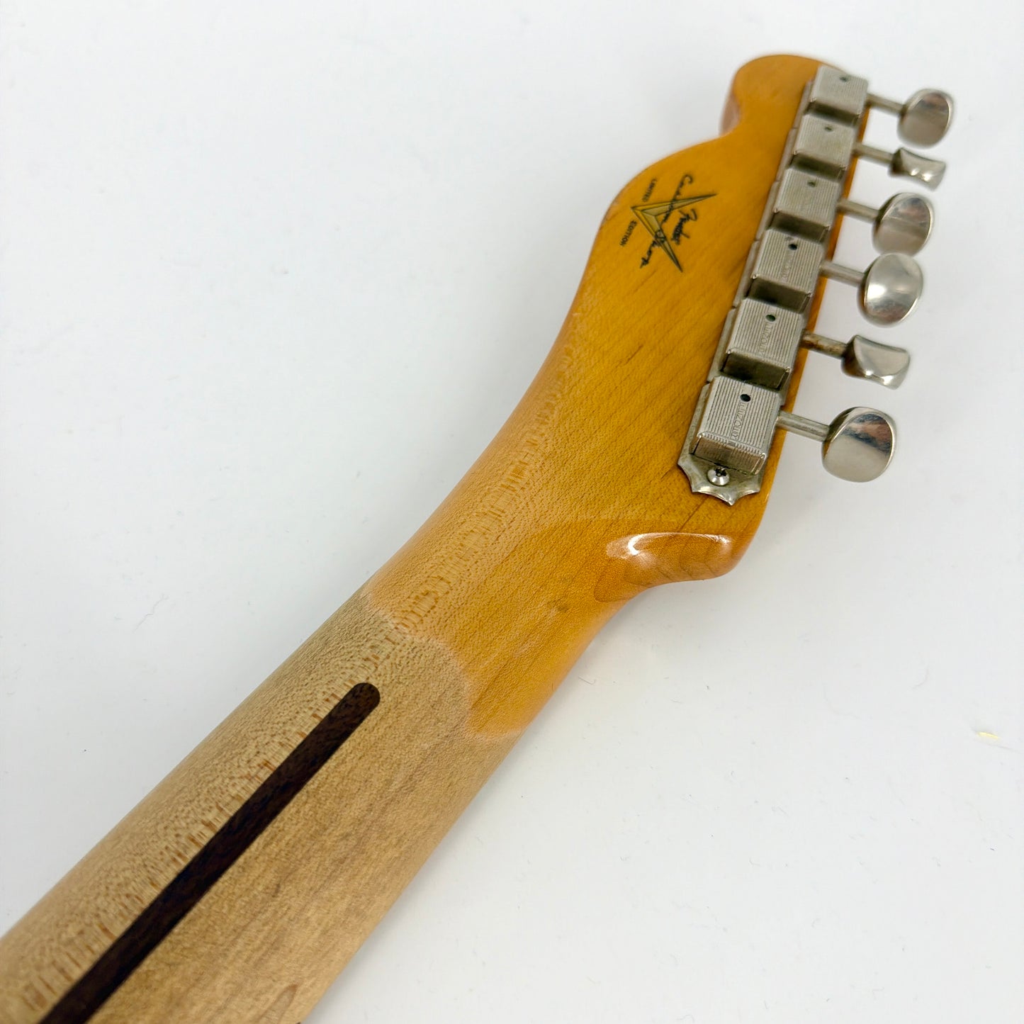 2019 Fender Custom Shop Limited Roasted Pine Double Esquire Relic – Black