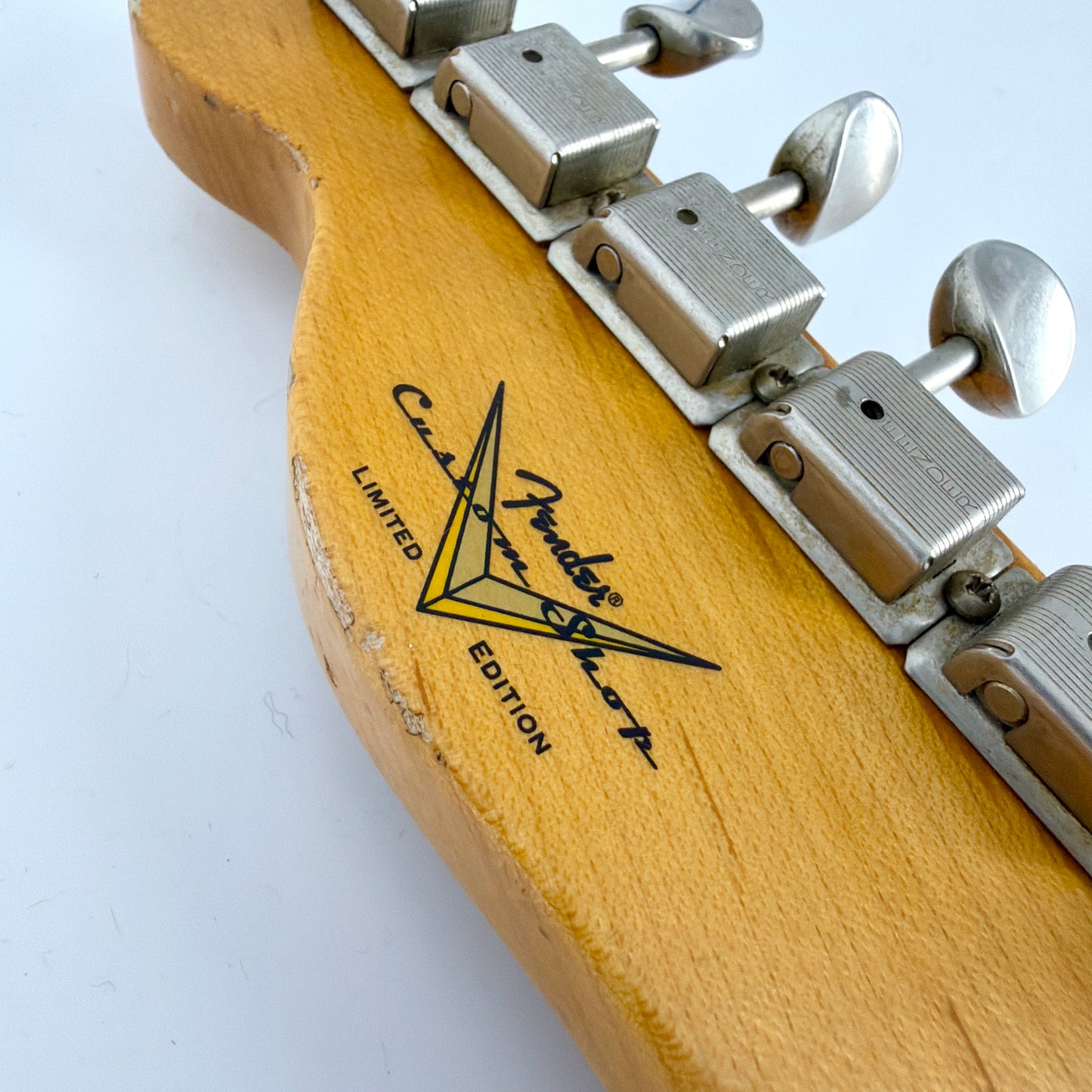 2019 Fender Custom Shop Limited Roasted Pine Double Esquire Relic – Black