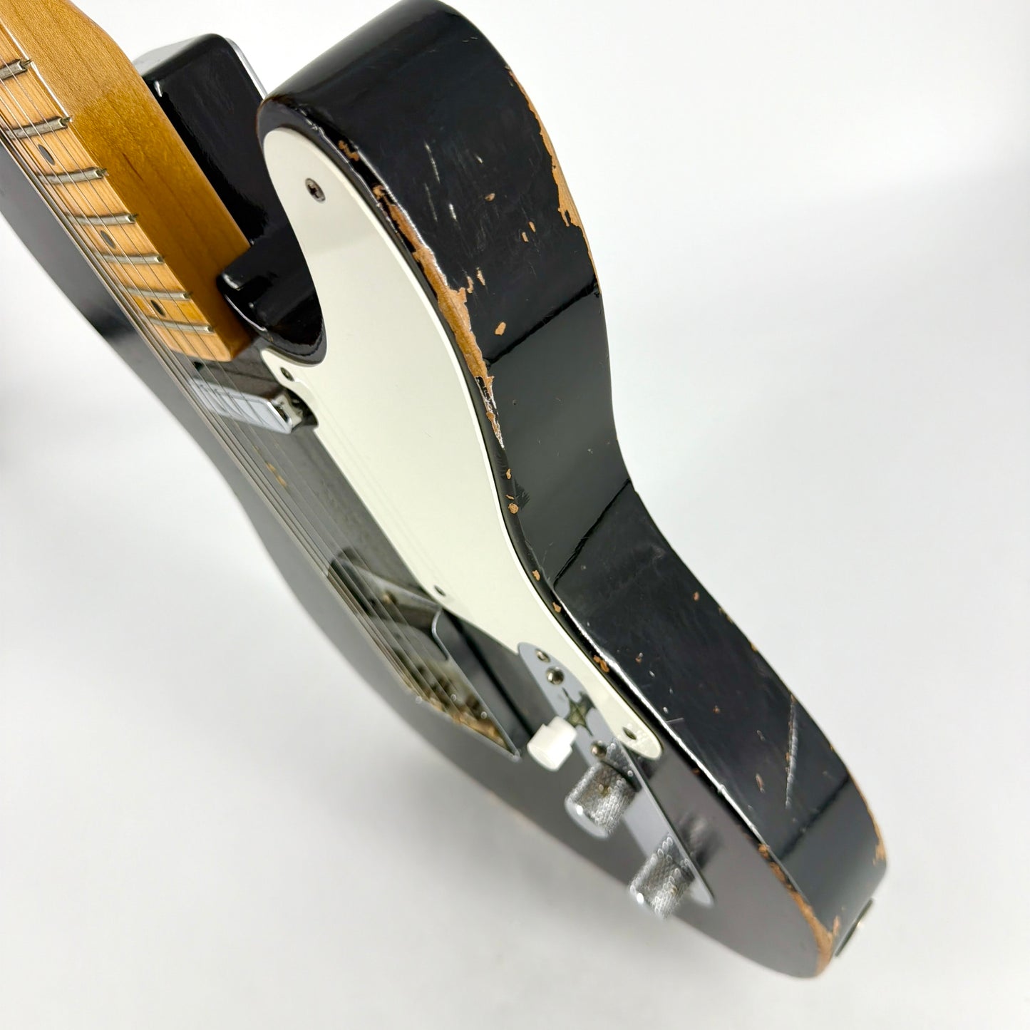2019 Fender Custom Shop Limited Roasted Pine Double Esquire Relic – Black