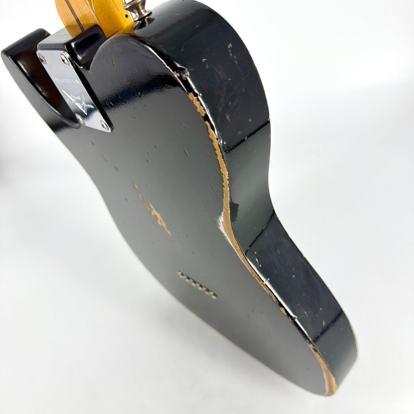 2019 Fender Custom Shop Limited Roasted Pine Double Esquire Relic – Black