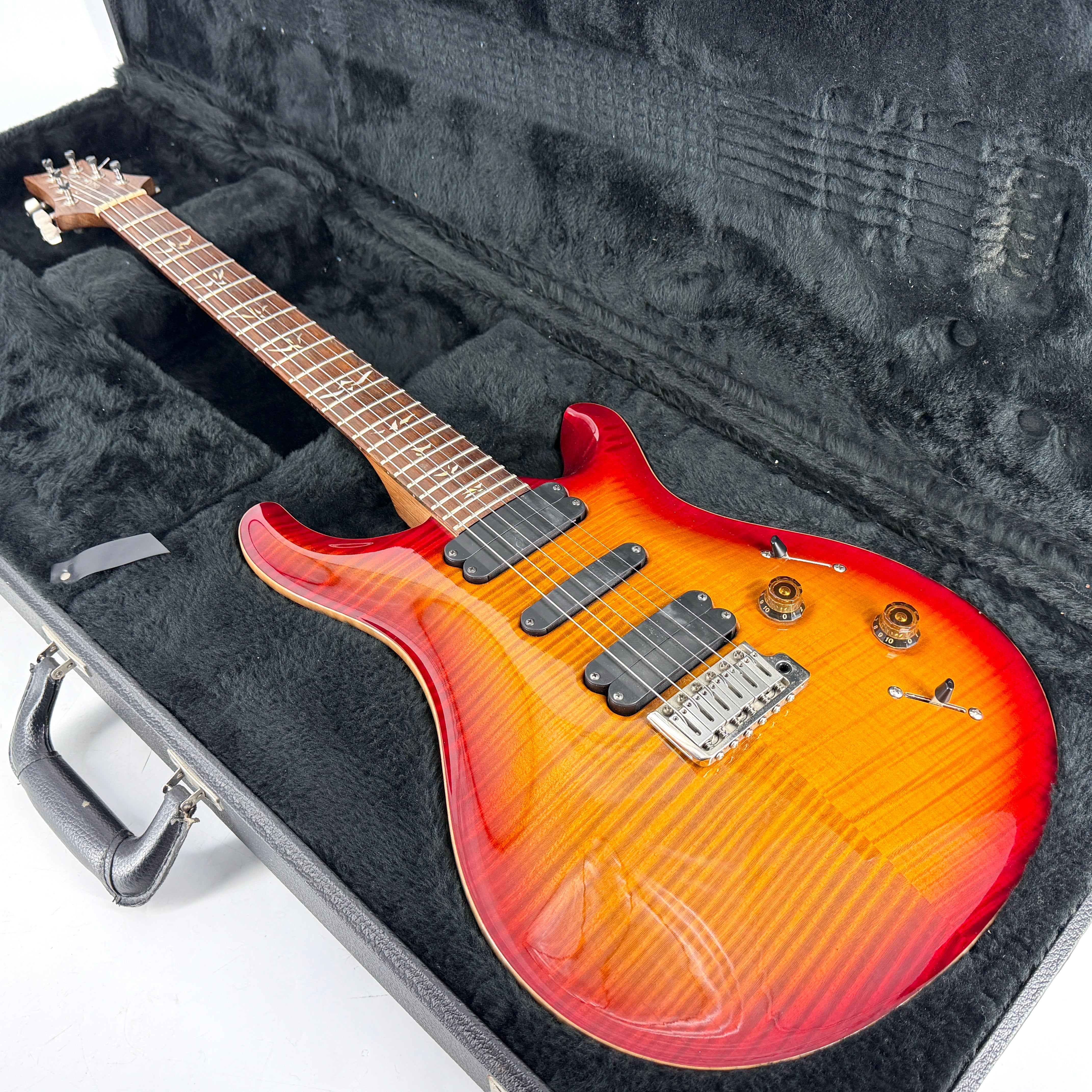 PRS 513rosewood ハカランダネック 2006 PRS 513 Brazilian Rosewood Neck - Dark Cherry Sunburst