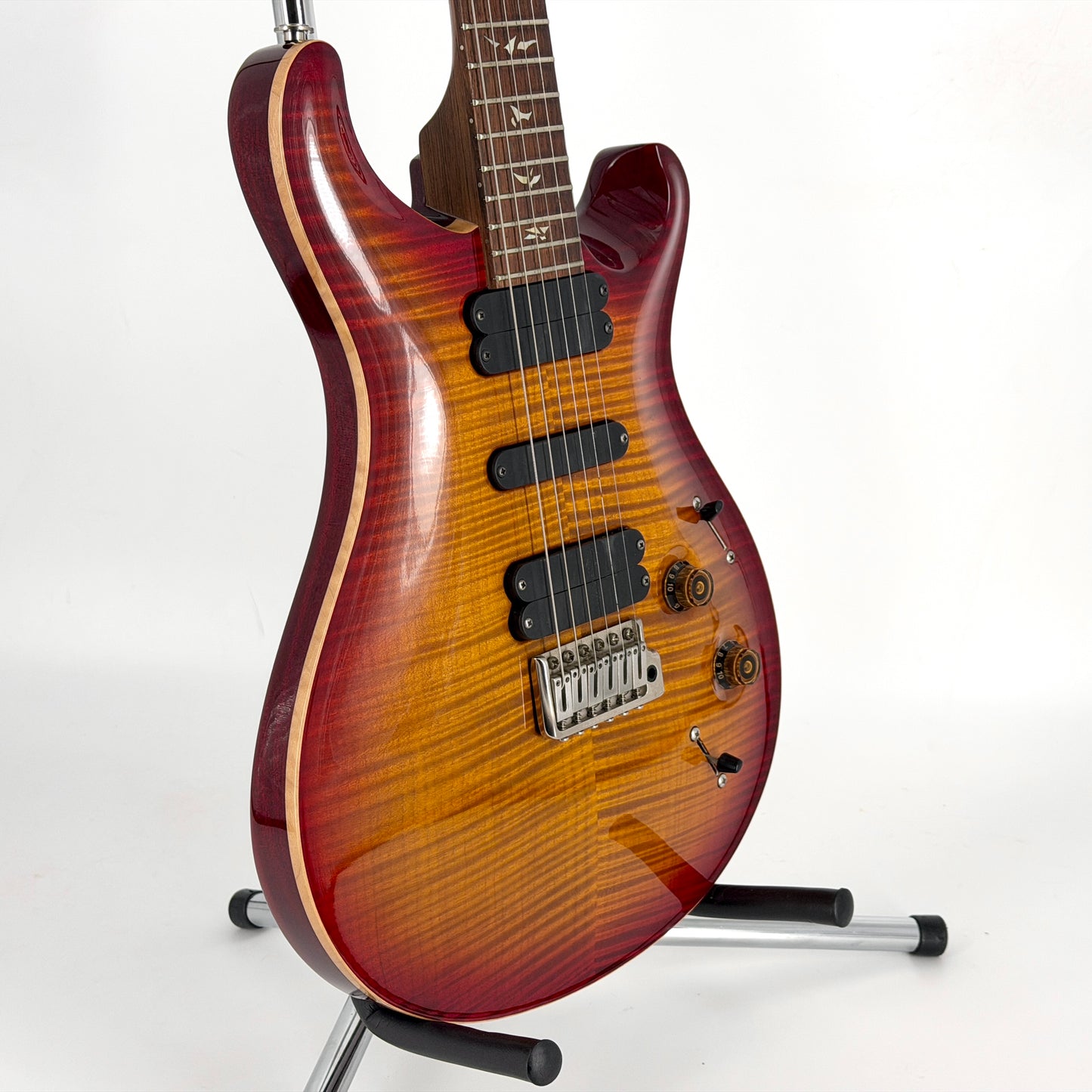 2006 PRS 513 Solid Rosewood Neck - Dark Cherry Sunburst