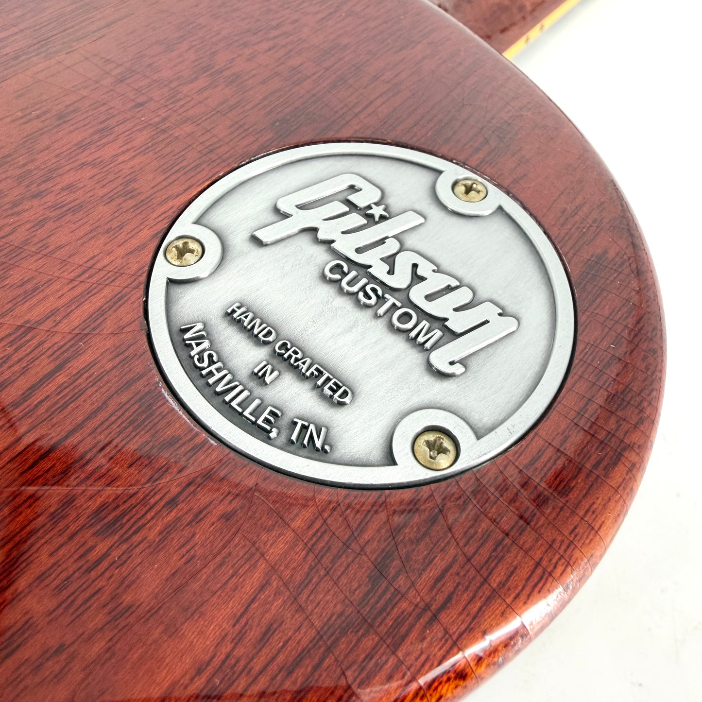 2024 Gibson Custom M2M Murphy Aged 1956 Les Paul Handpicked Top Ultra Light - Slow Ice Tea Fade