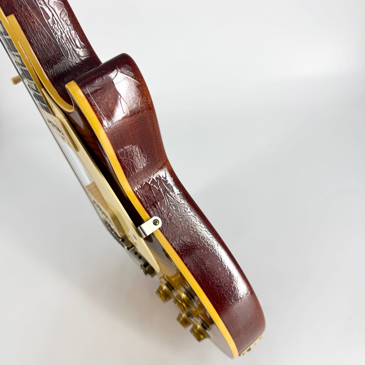 2024 Gibson Custom M2M Murphy Aged 1956 Les Paul Handpicked Top Ultra Light - Slow Ice Tea Fade