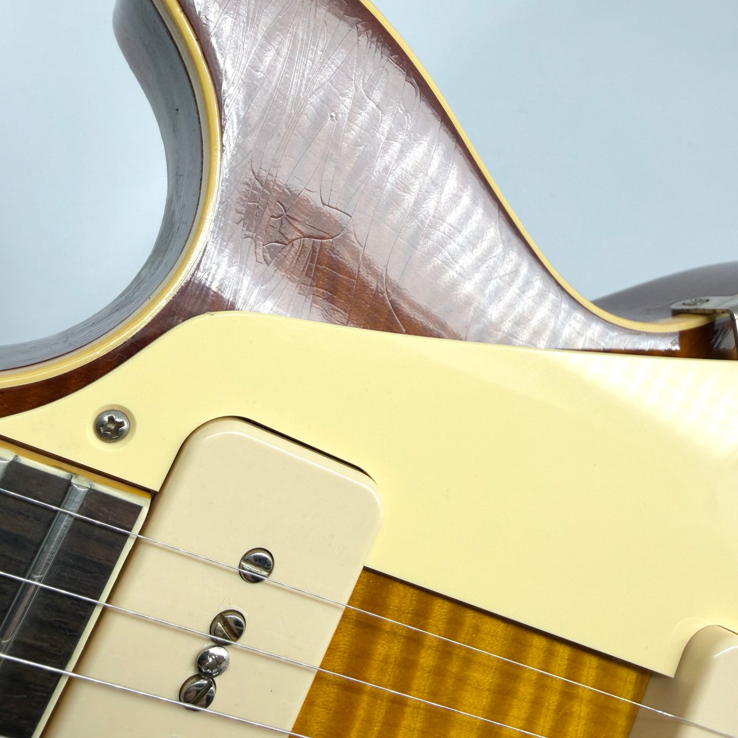 2024 Gibson Custom M2M Murphy Aged 1956 Les Paul Handpicked Top Ultra Light - Slow Ice Tea Fade