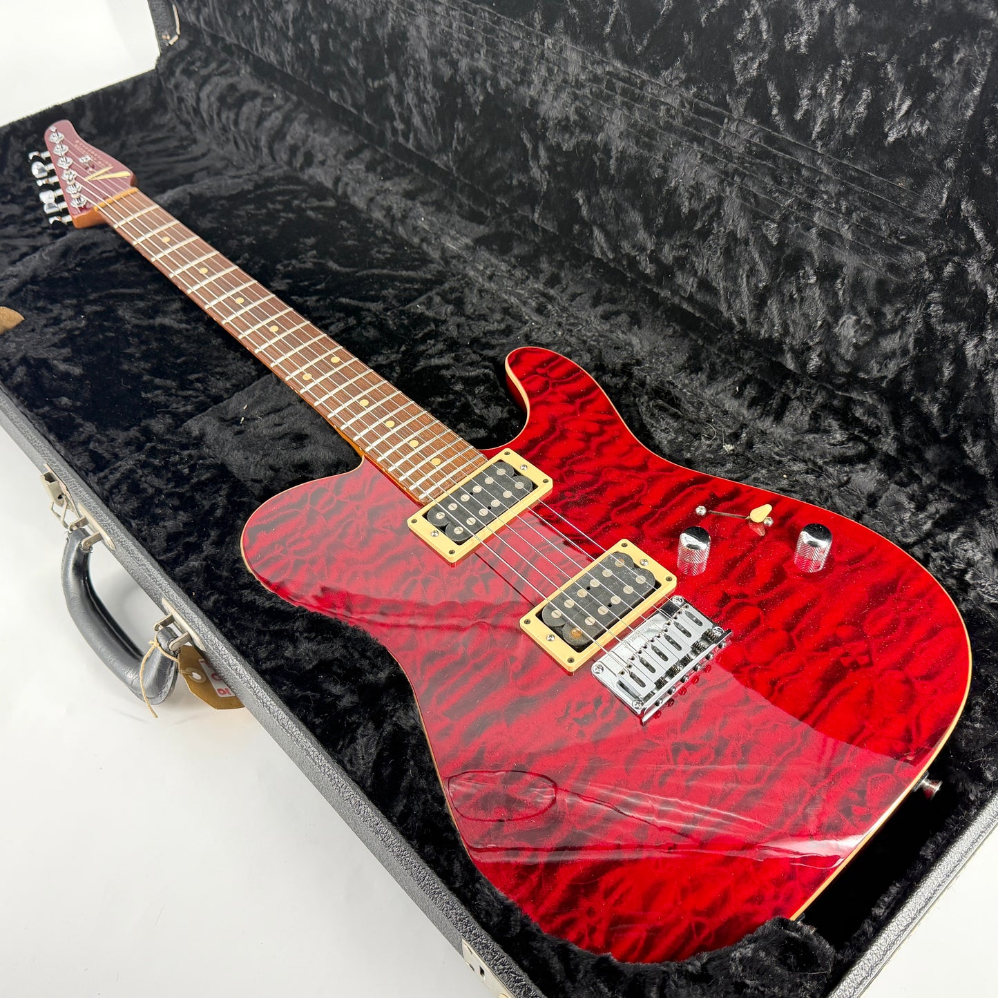 2001 Tom Anderson Cobra Quilt - Cajun Red