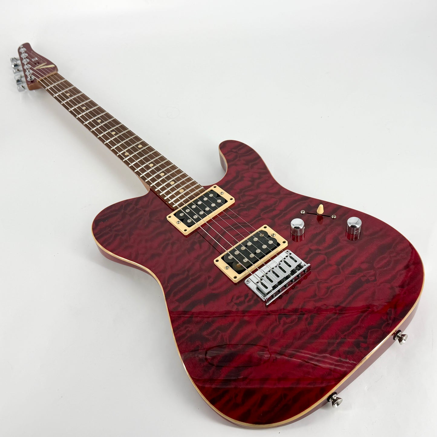 2001 Tom Anderson Cobra Quilt - Cajun Red