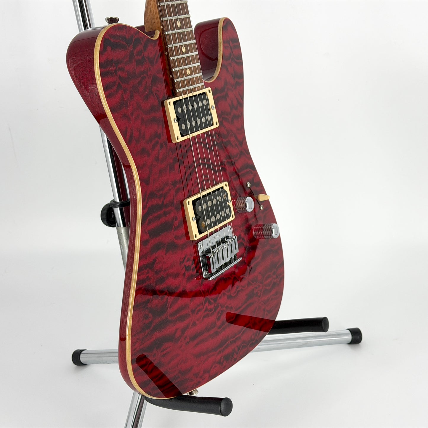 2001 Tom Anderson Cobra Quilt - Cajun Red