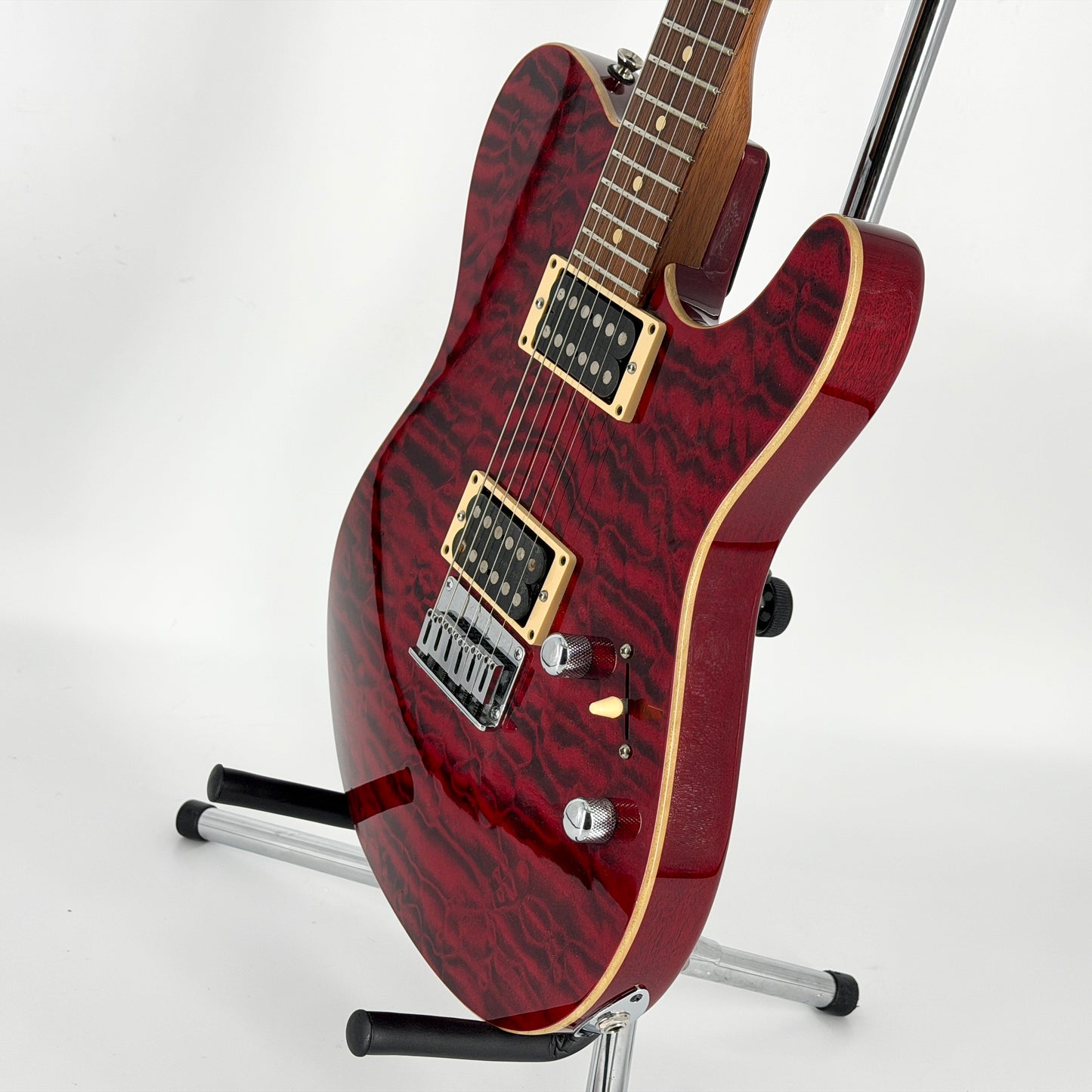 2001 Tom Anderson Cobra Quilt - Cajun Red