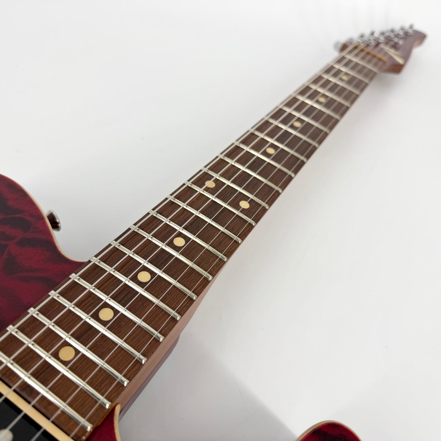 2001 Tom Anderson Cobra Quilt - Cajun Red
