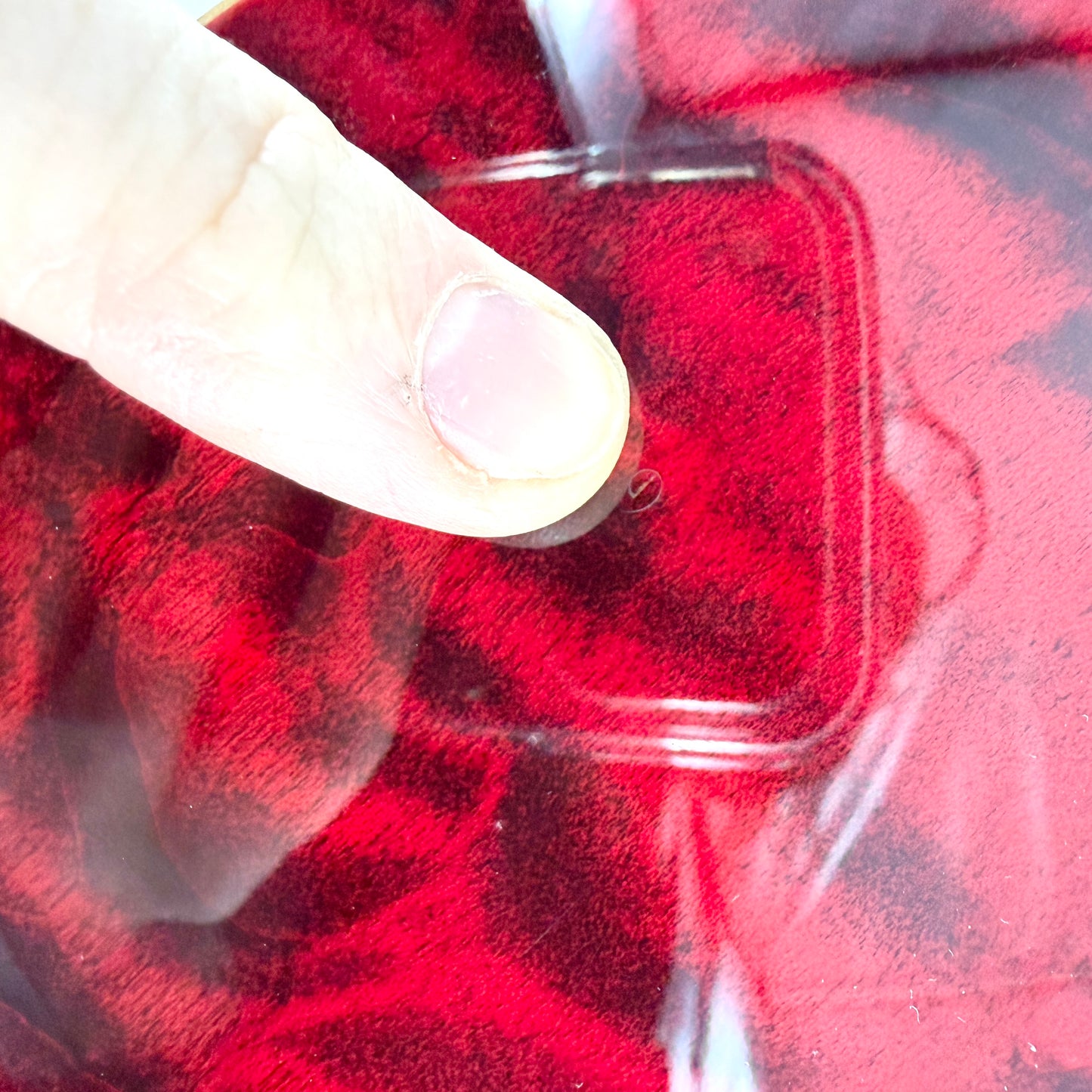 2001 Tom Anderson Cobra Quilt - Cajun Red