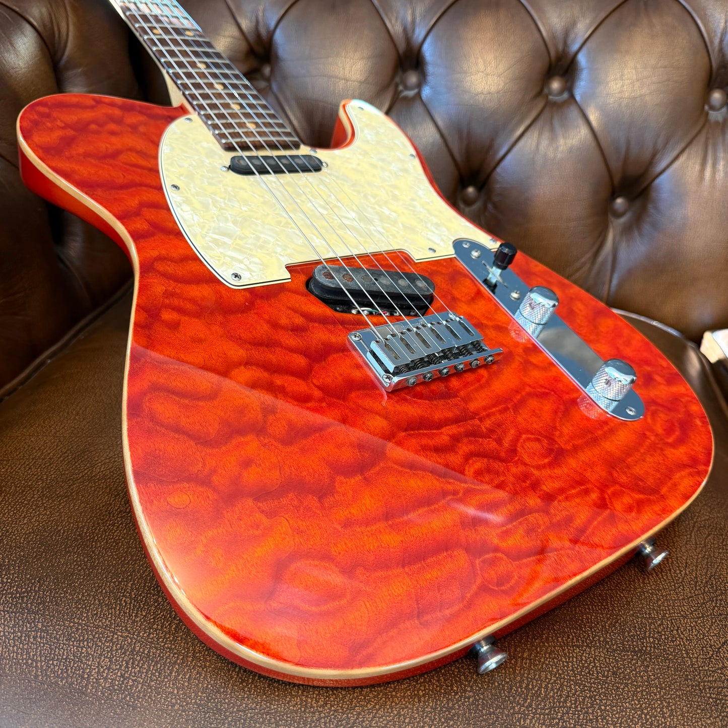 1997 Tom Anderson Hollow T Classic Contoured - 6120 Orange
