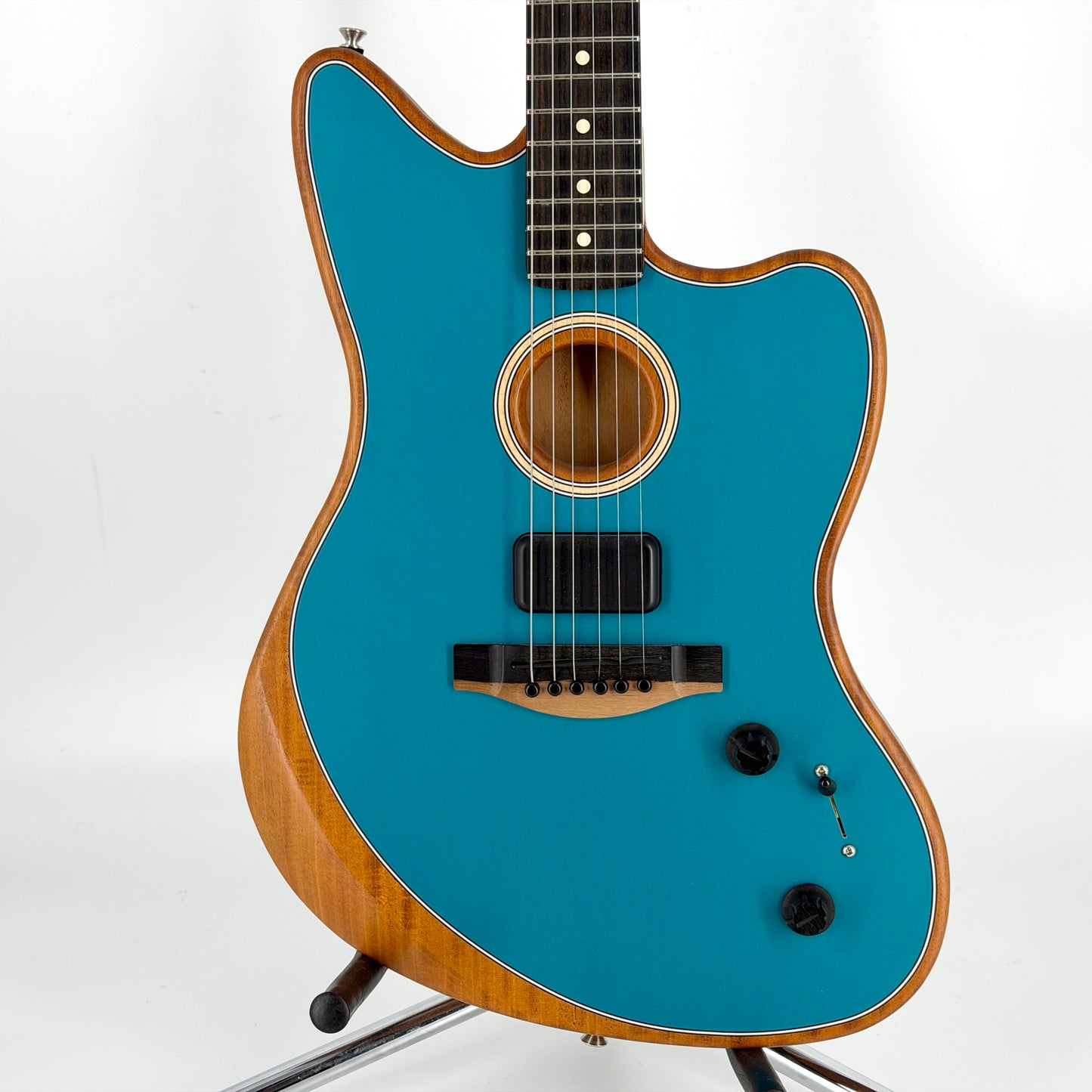 2021 Fender American Acoustasonic Jazzmaster - Ocean Turquoise