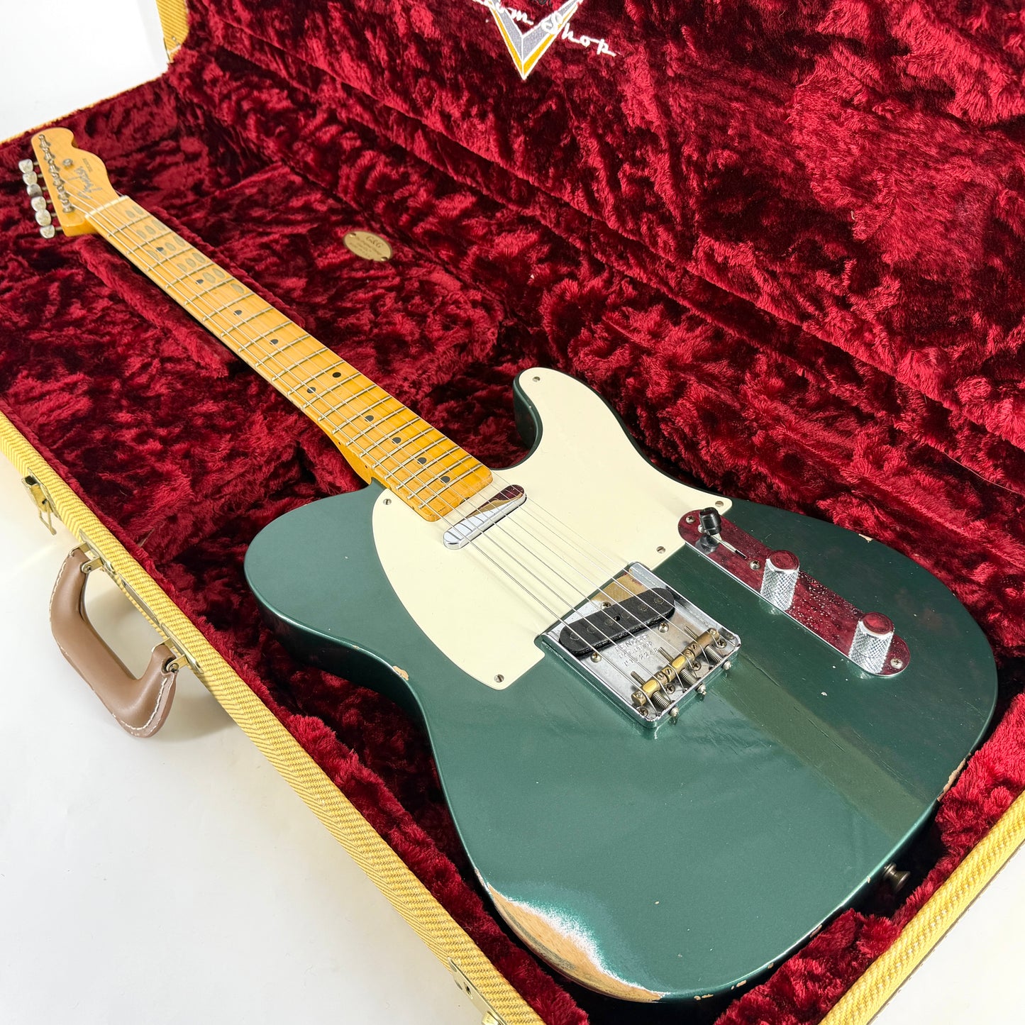 2021 Fender Custom Shop Ltd '51 Telecaster Relic - Aged Sherwood Green Metallic