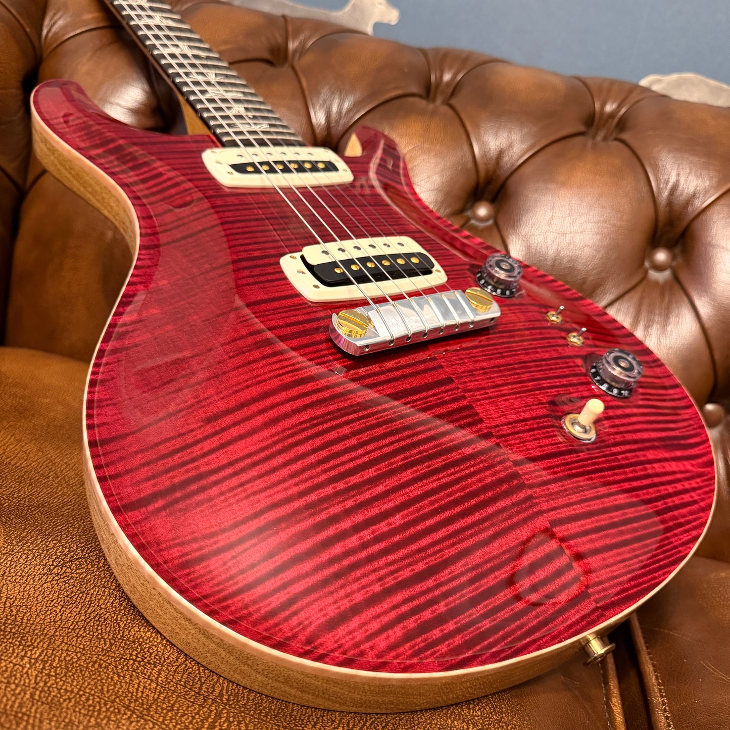 2023 PRS Wood Library Pauls Guitar - Red Tiger