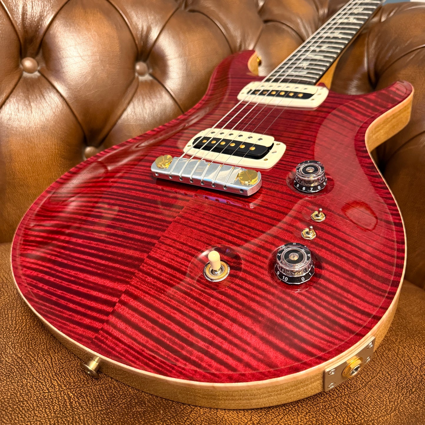2023 PRS Wood Library Pauls Guitar - Red Tiger