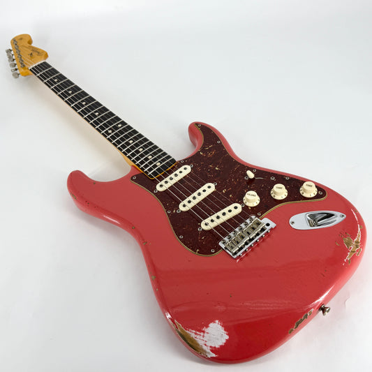 2017 Fender Custom Shop '63 Stratocaster Relic - Faded Fiesta Red