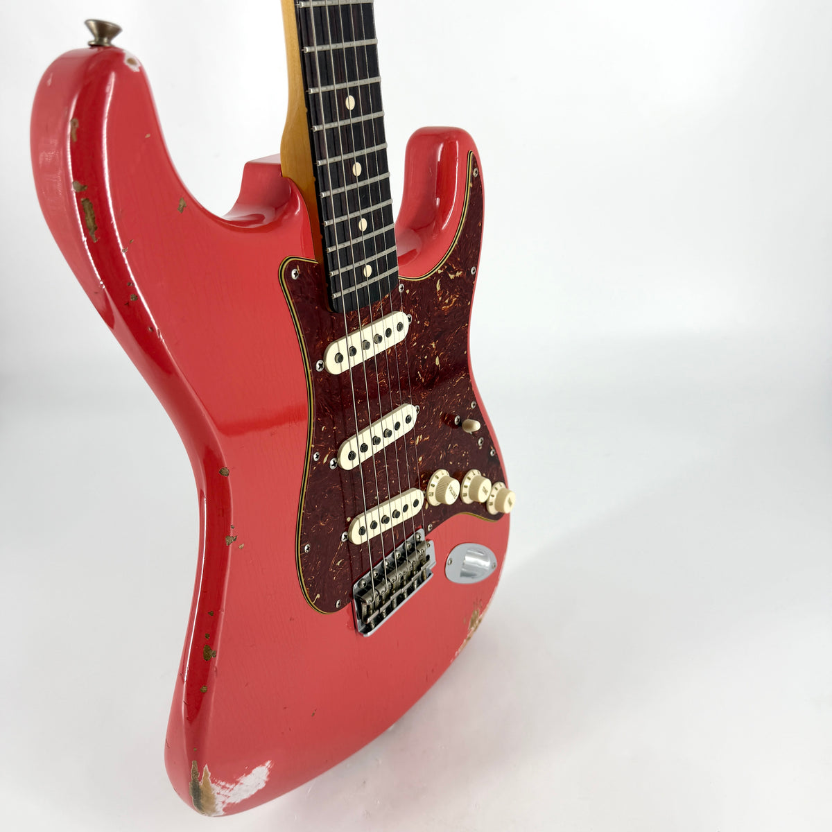 2017 Fender Custom Shop '63 Stratocaster Relic - Faded Fiesta Red