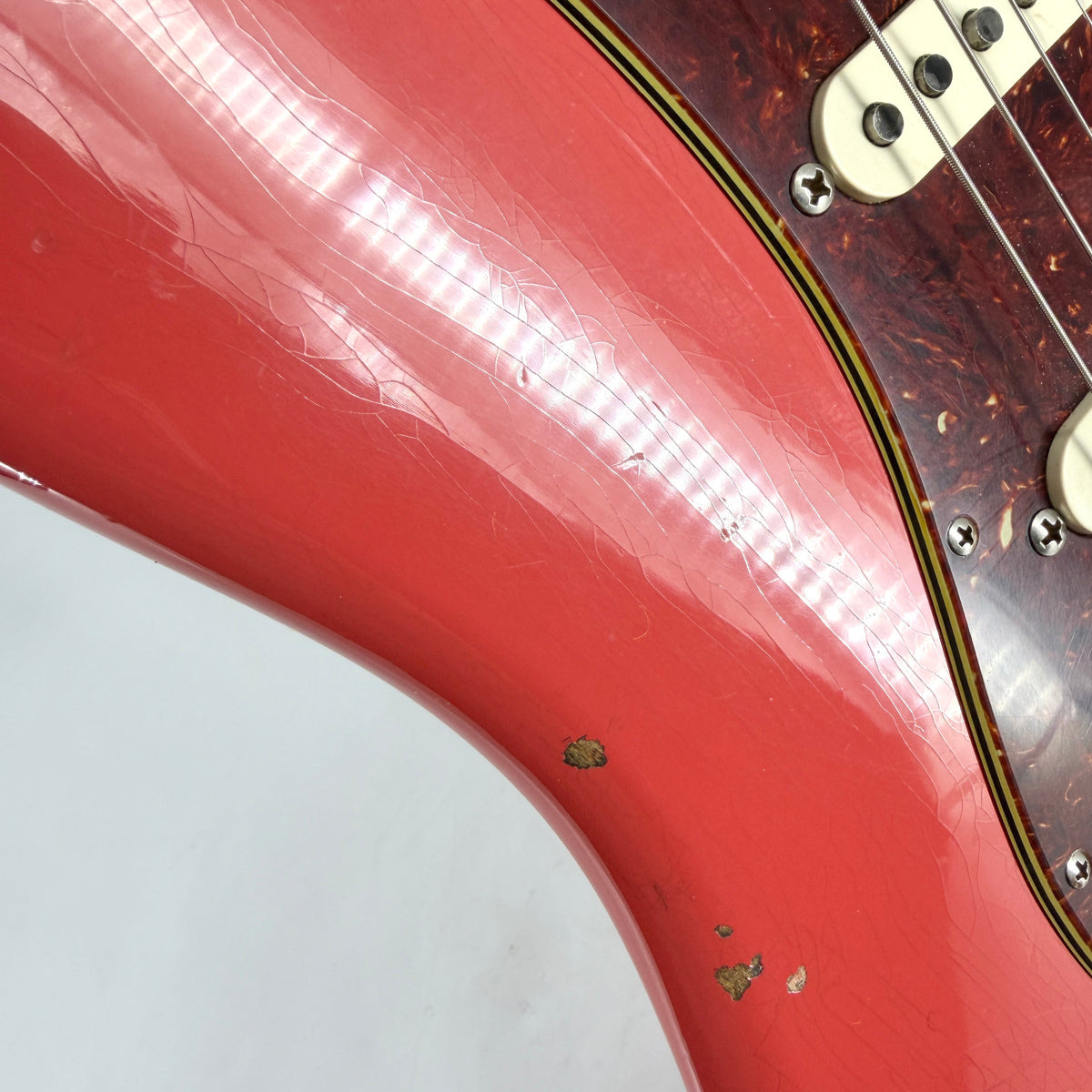 2017 Fender Custom Shop '63 Stratocaster Relic - Faded Fiesta Red