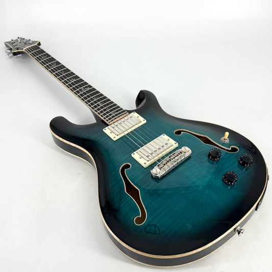 2022 PRS SE Hollowbody II Piezo - Peacock Blue