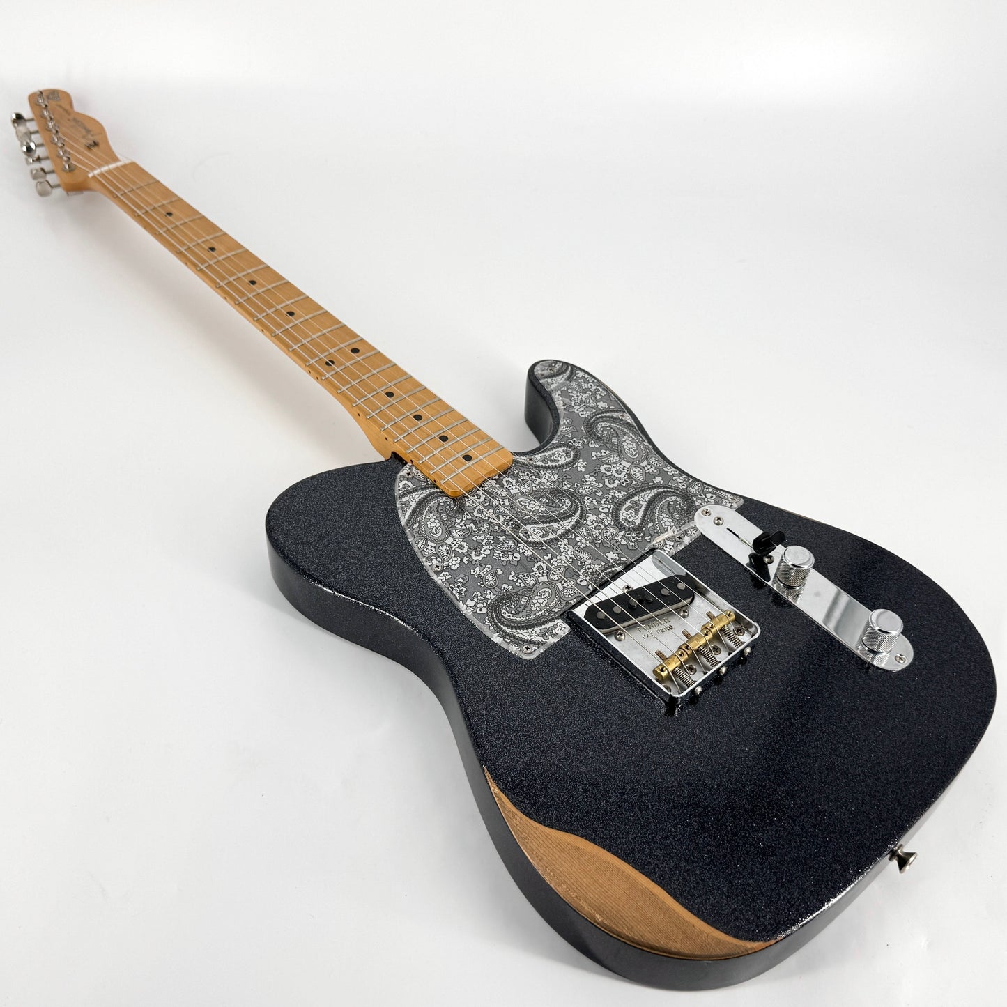 2020 Fender Brad Paisley Road Worn Esquire – Black Sparkle
