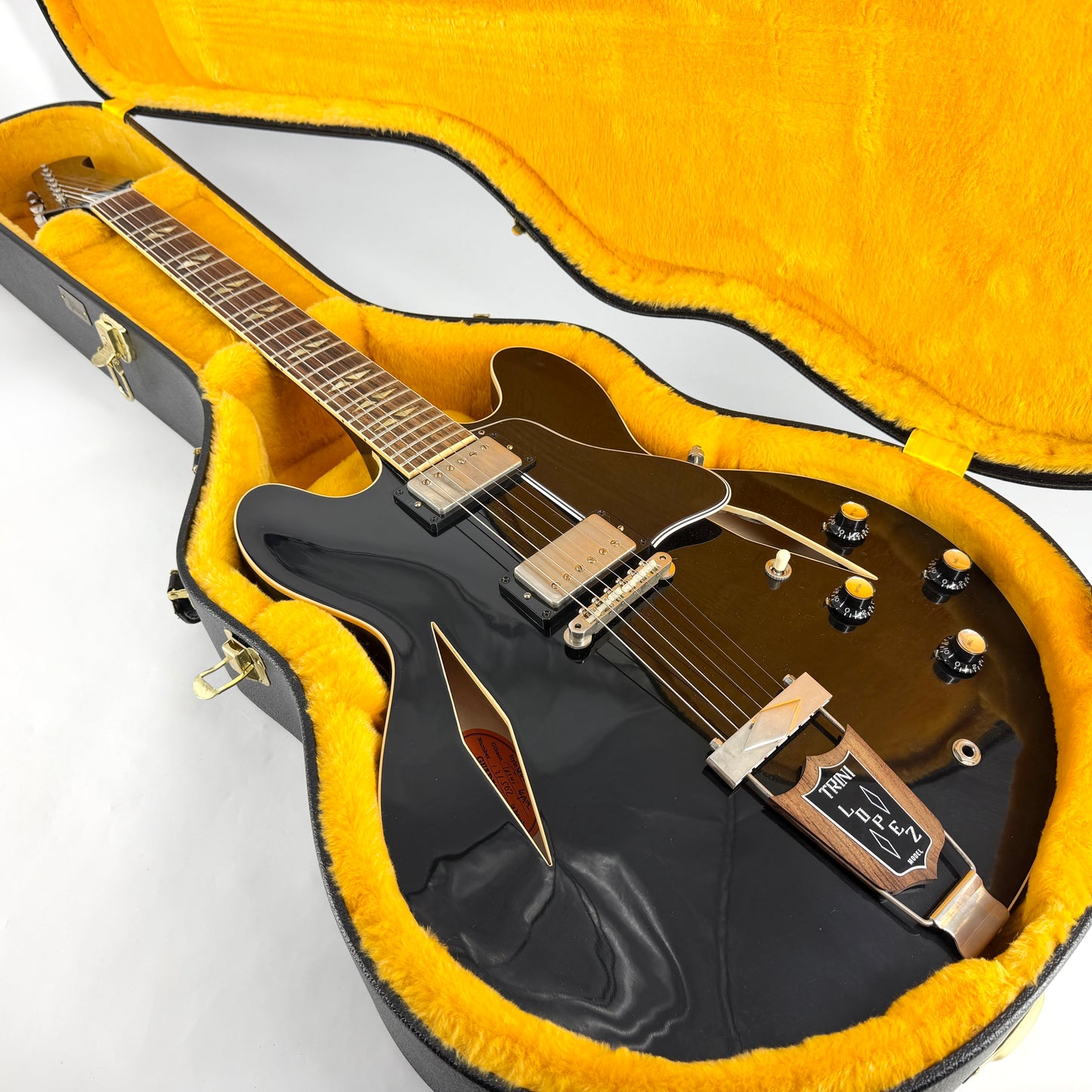 2022 Gibson Custom 1964 Reissue Trini Lopez Standard VOS - Ebony