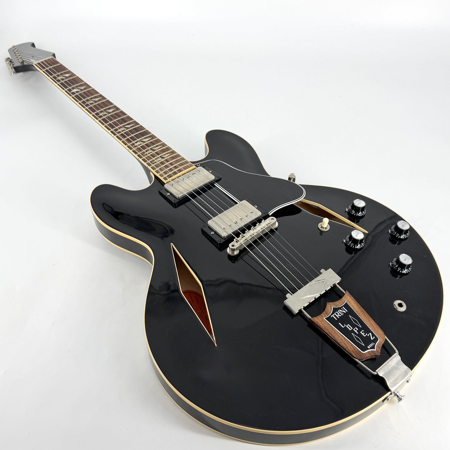 2022 Gibson Custom 1964 Reissue Trini Lopez Standard VOS - Ebony